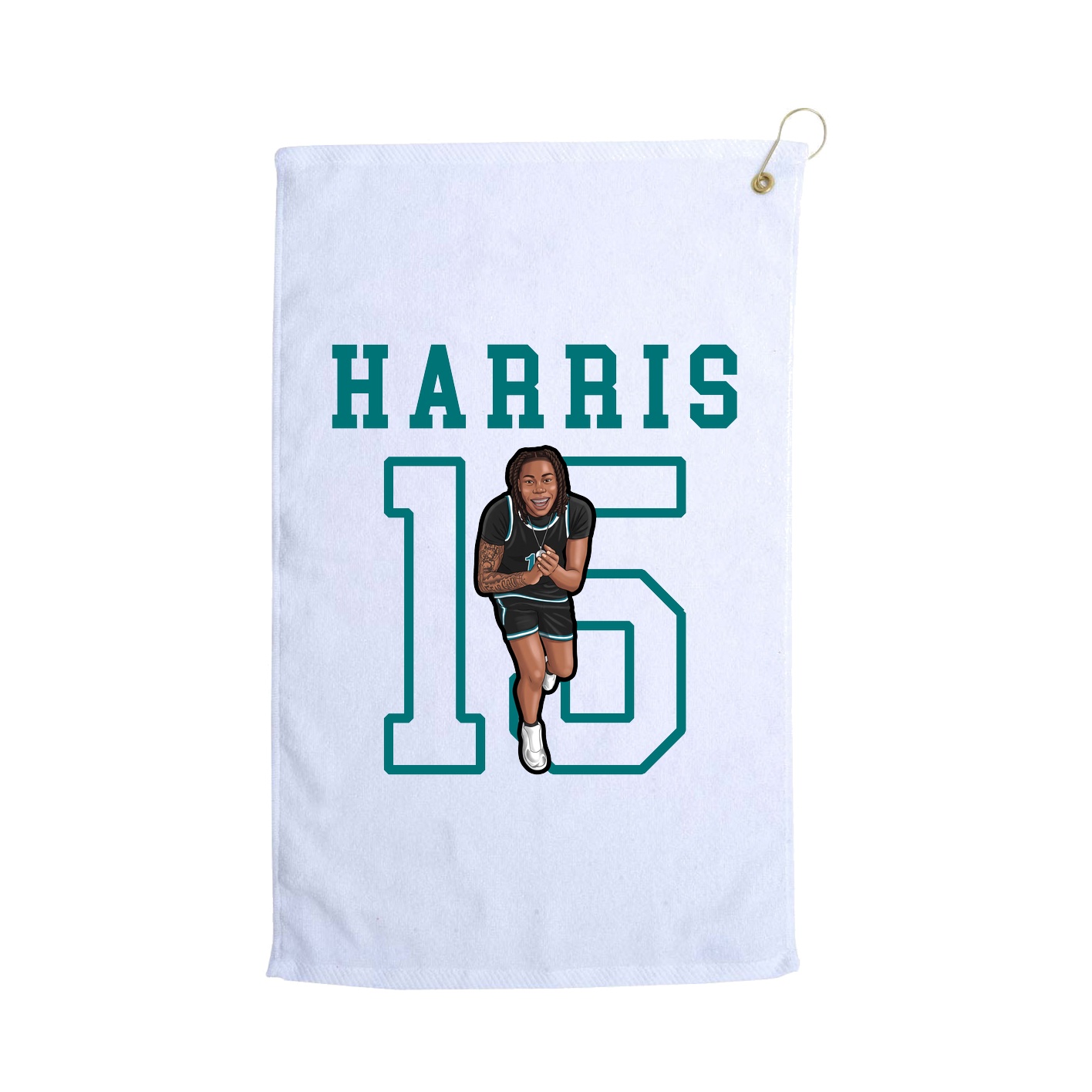 Golf Towel — Shirsey in White