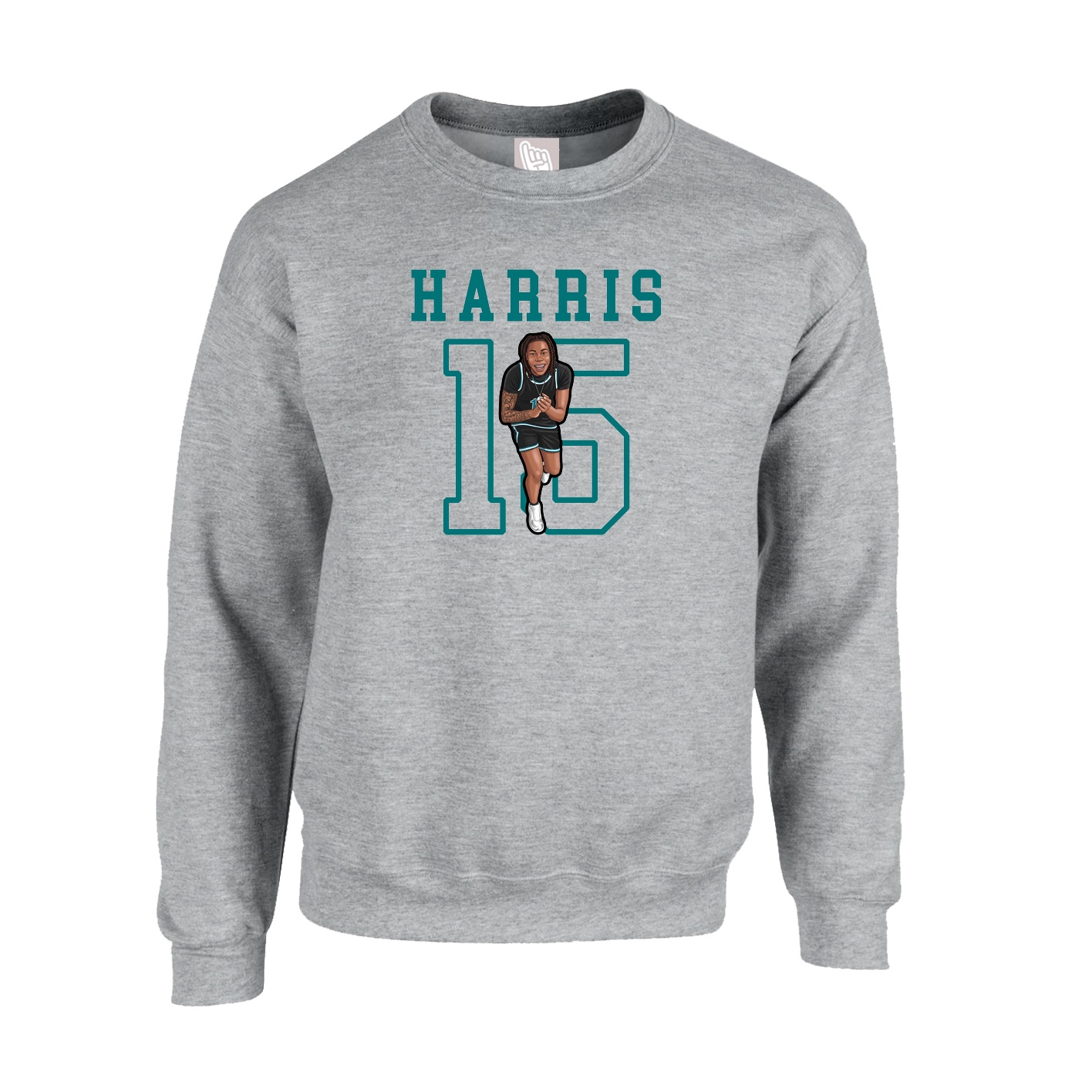 Fleece Crew — Shirsey in Grey