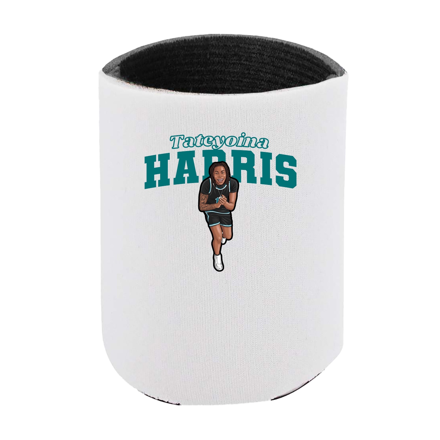 Can Holder — Name Arch in White