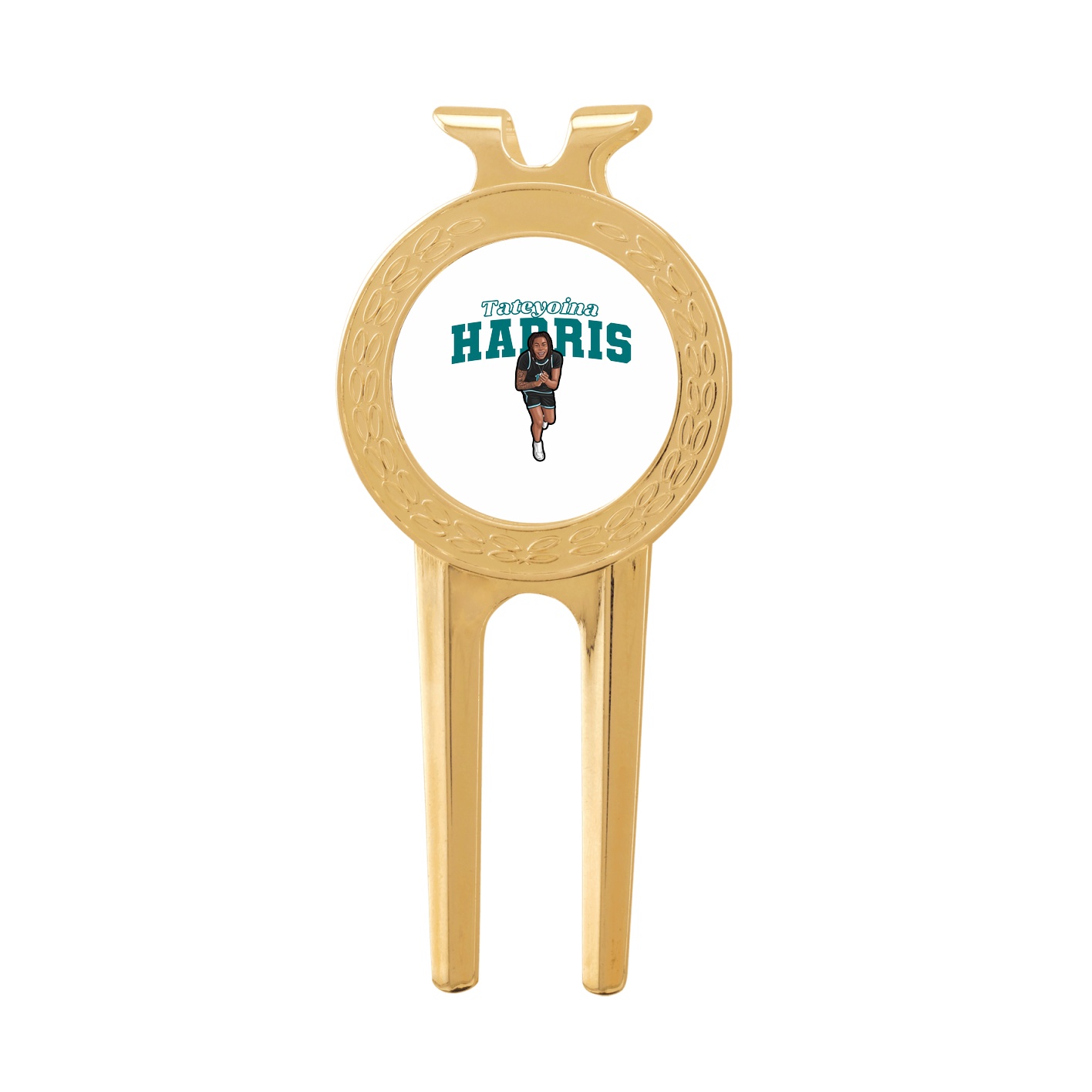 Divot Tool with Ball Marker — Name Arch in Classic