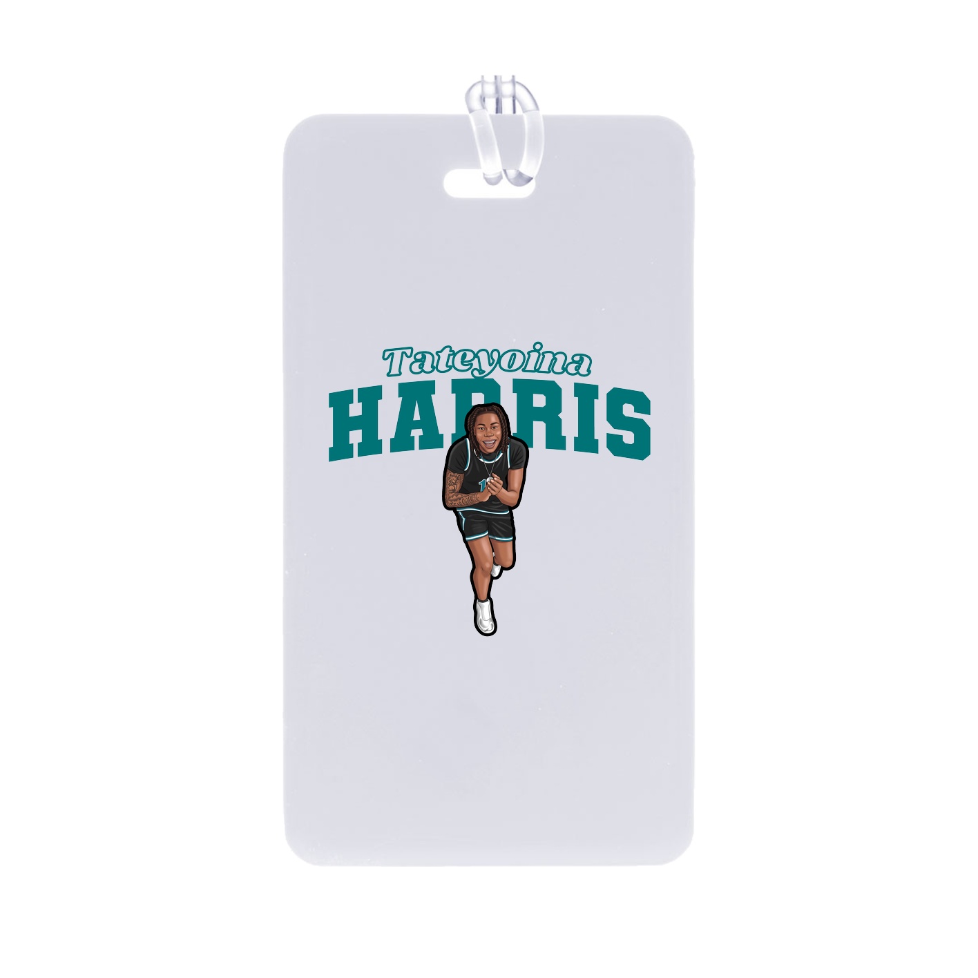 Bag Tag — Name Arch in Classic
