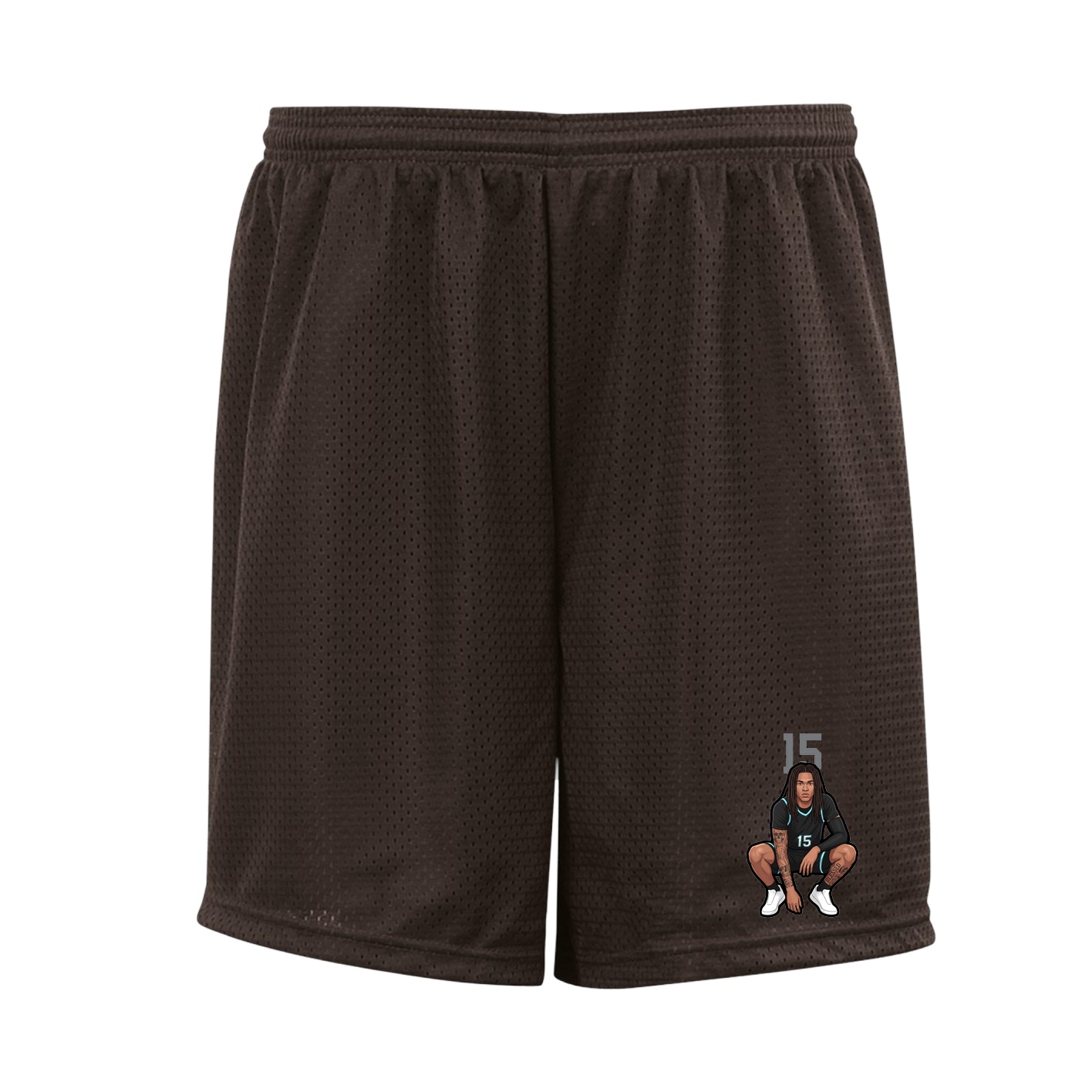 Shorts — Number Top in Brown