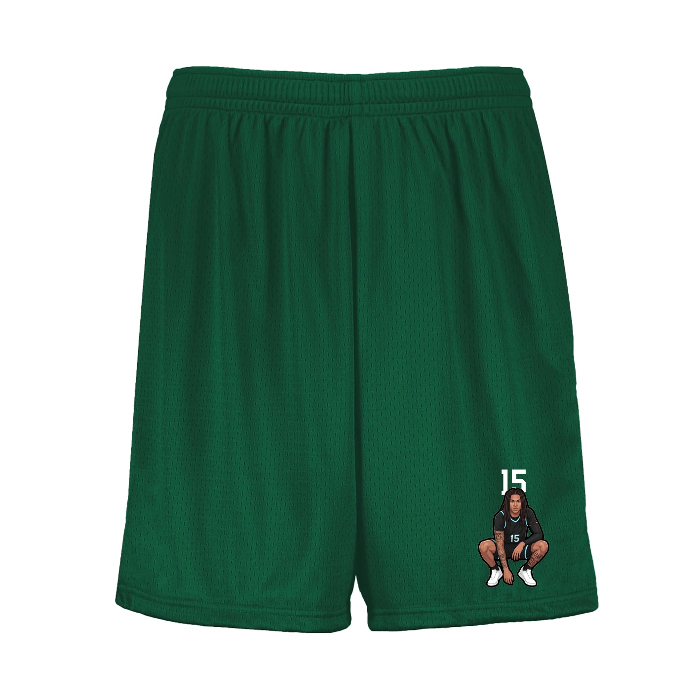 Shorts — Number Top in Green