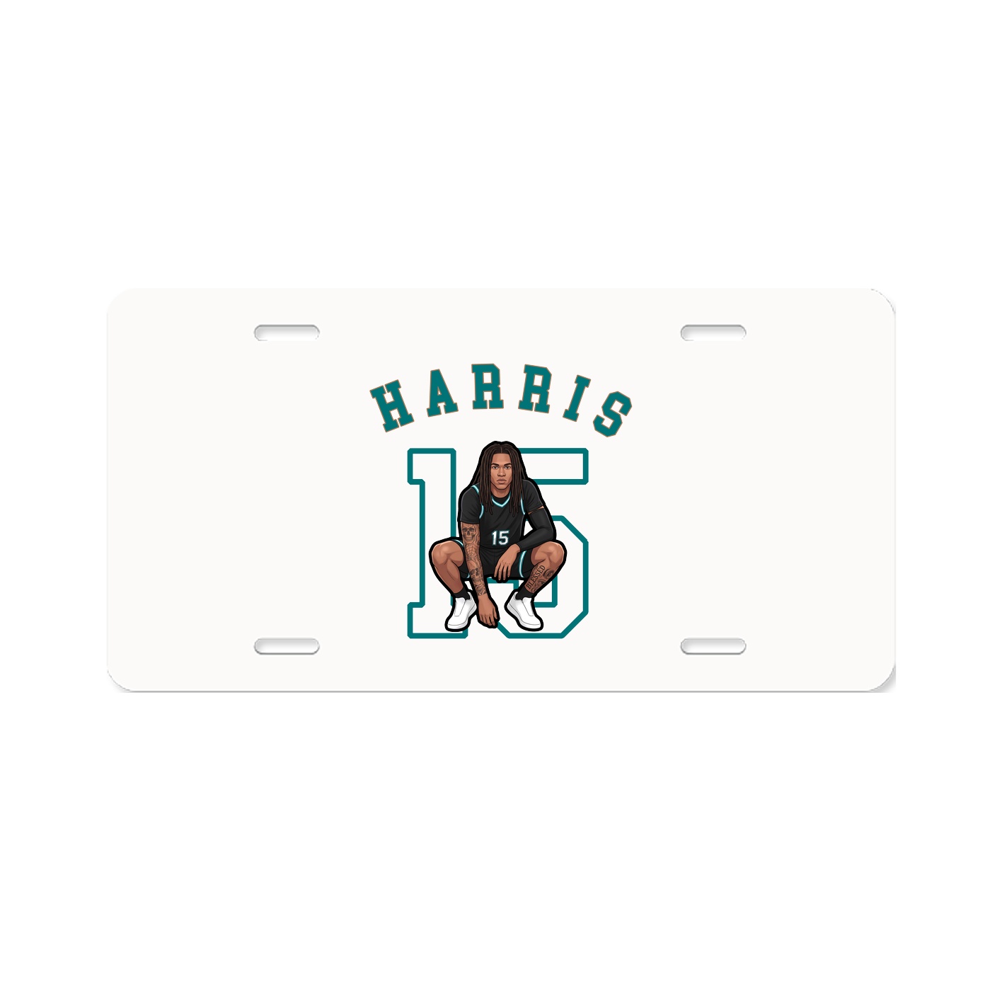 License Plate — Shirsey Arch in Classic