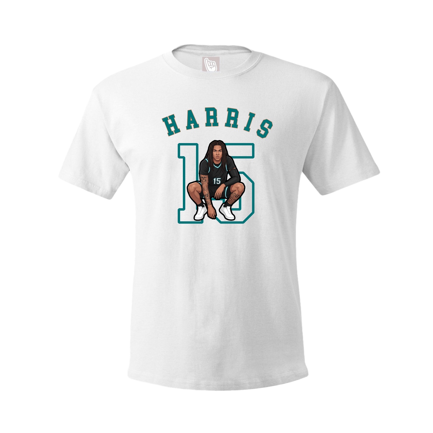 Youth Tee — Shirsey Arch in White