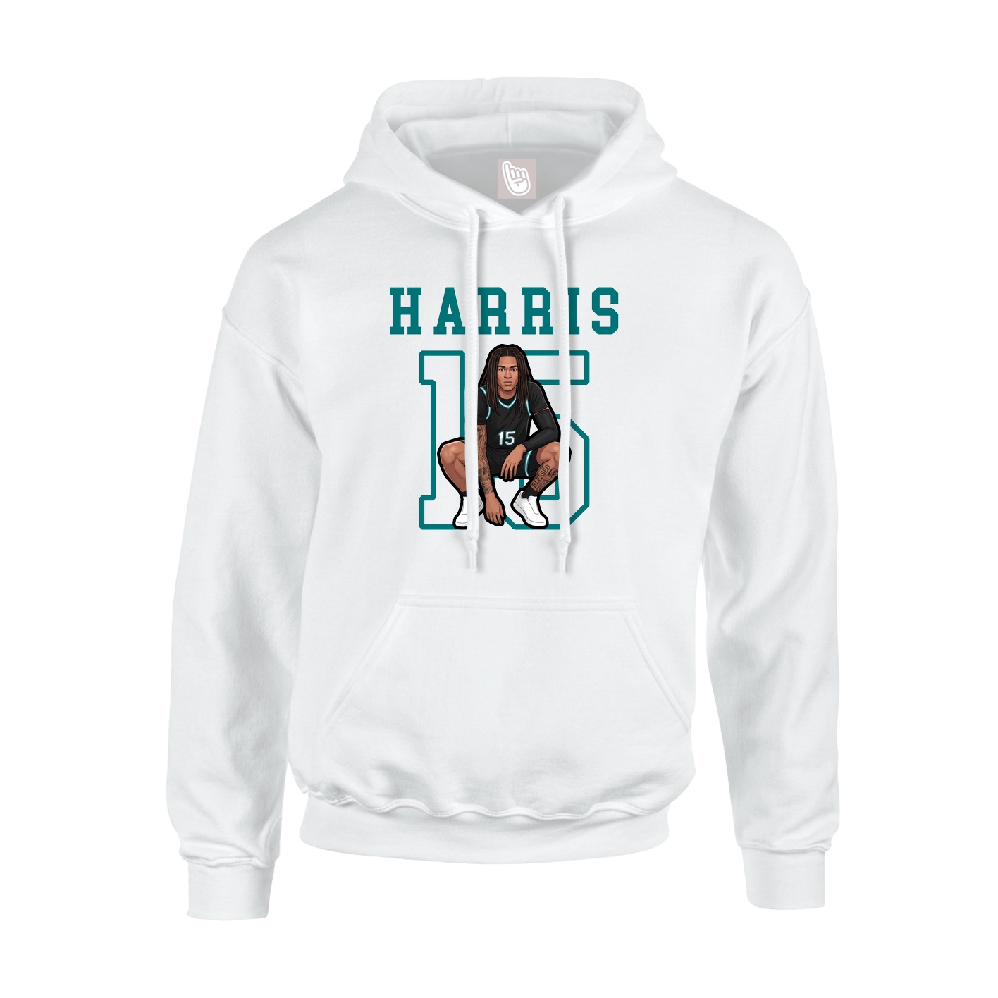 Youth Hoodie — Shirsey in White