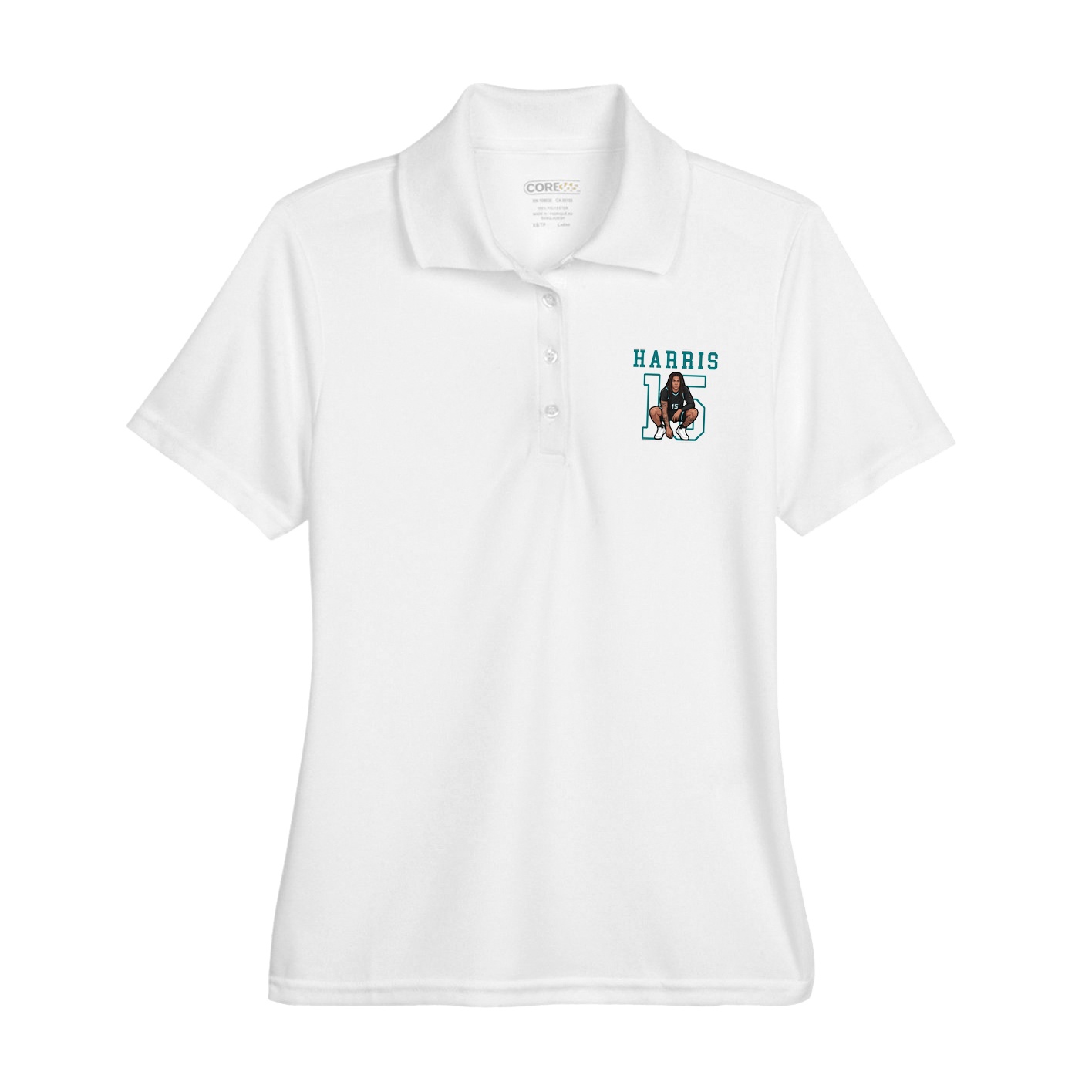 Womens Performance Polo — Shirsey in White