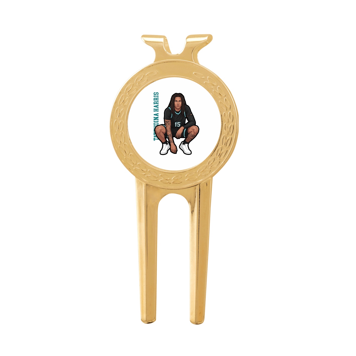 Divot Tool with Ball Marker — Name Vertical in Classic
