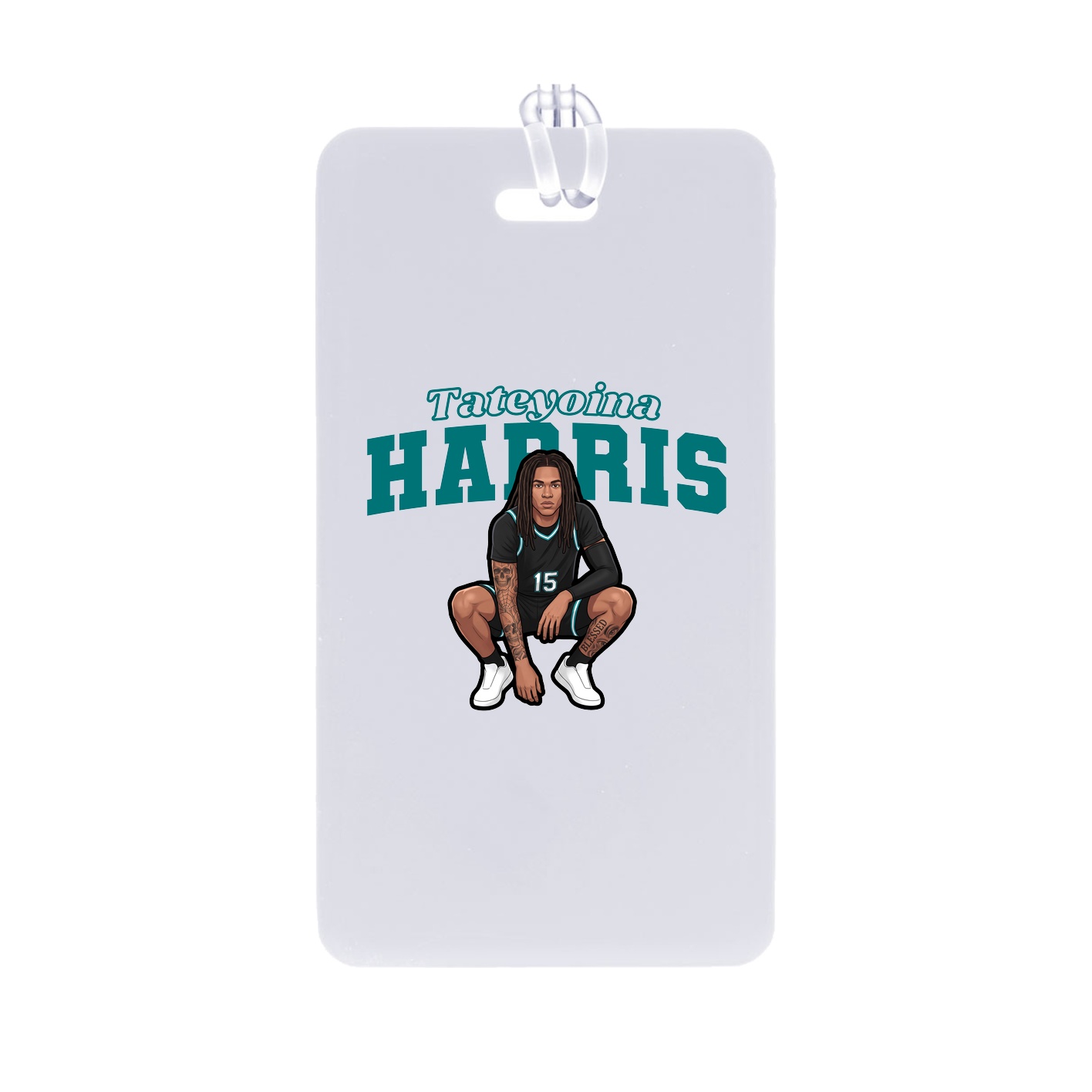 Bag Tag — Name Arch in Classic