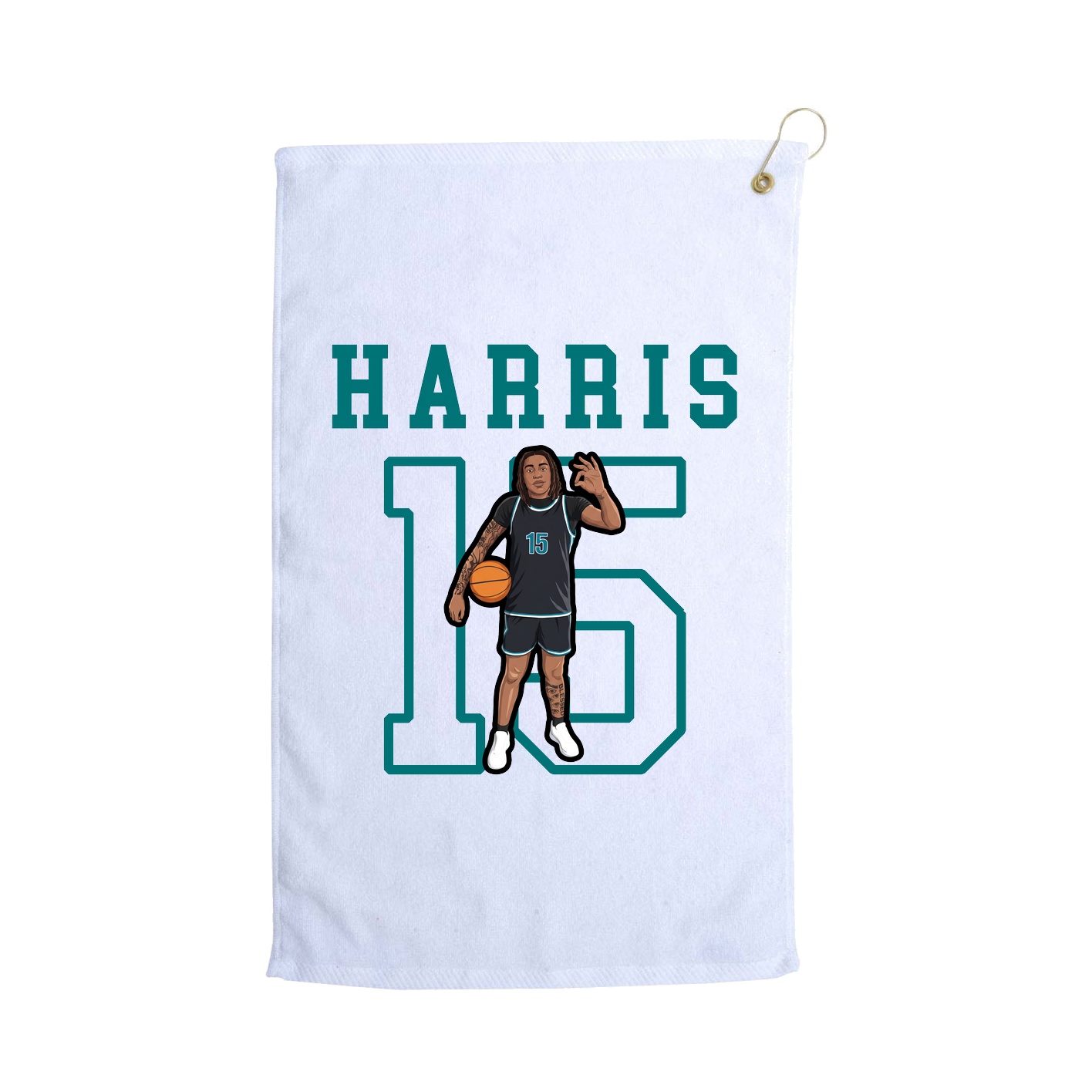 Golf Towel — Shirsey in White
