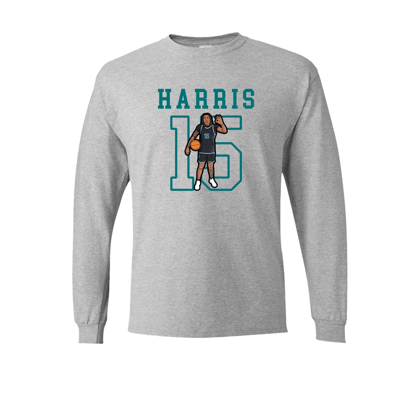 Long Sleeve Tee — Shirsey in Grey