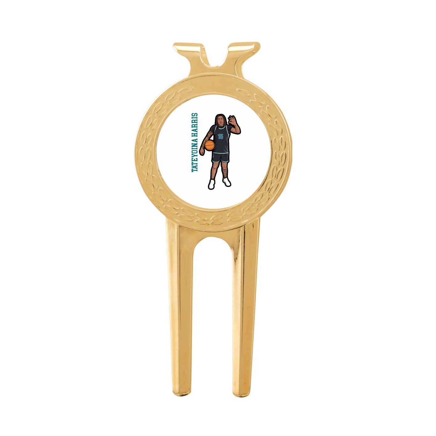 Divot Tool with Ball Marker — Name Vertical in Classic