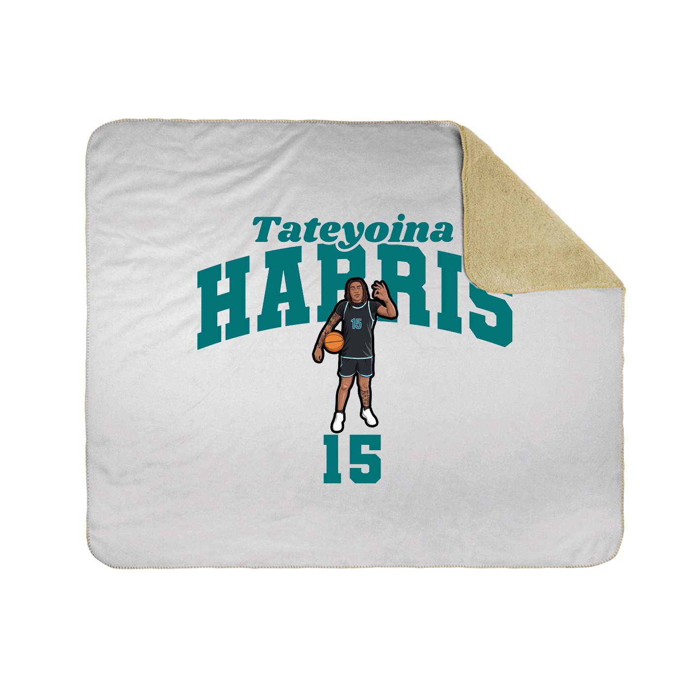 Throw Blanket — Signature Arch in White