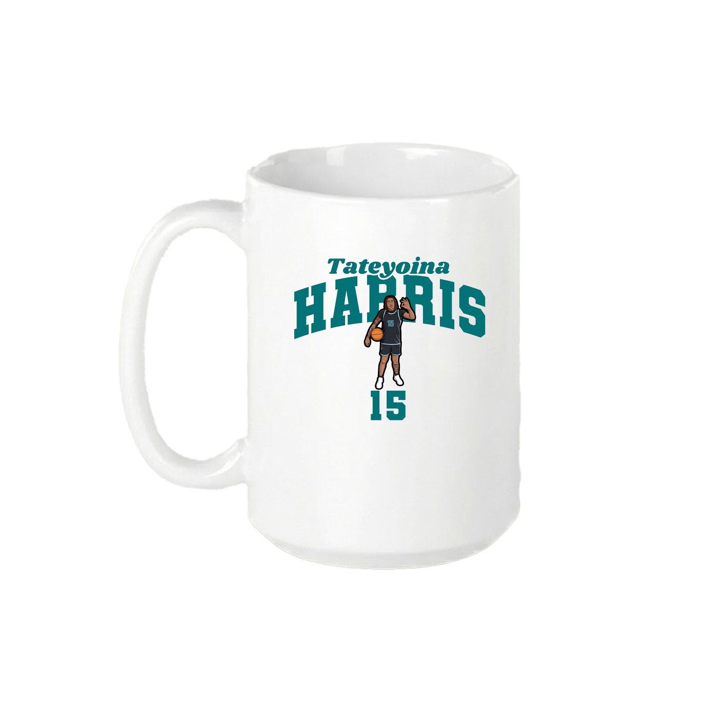 15oz Coffee Mug — Signature Arch in White