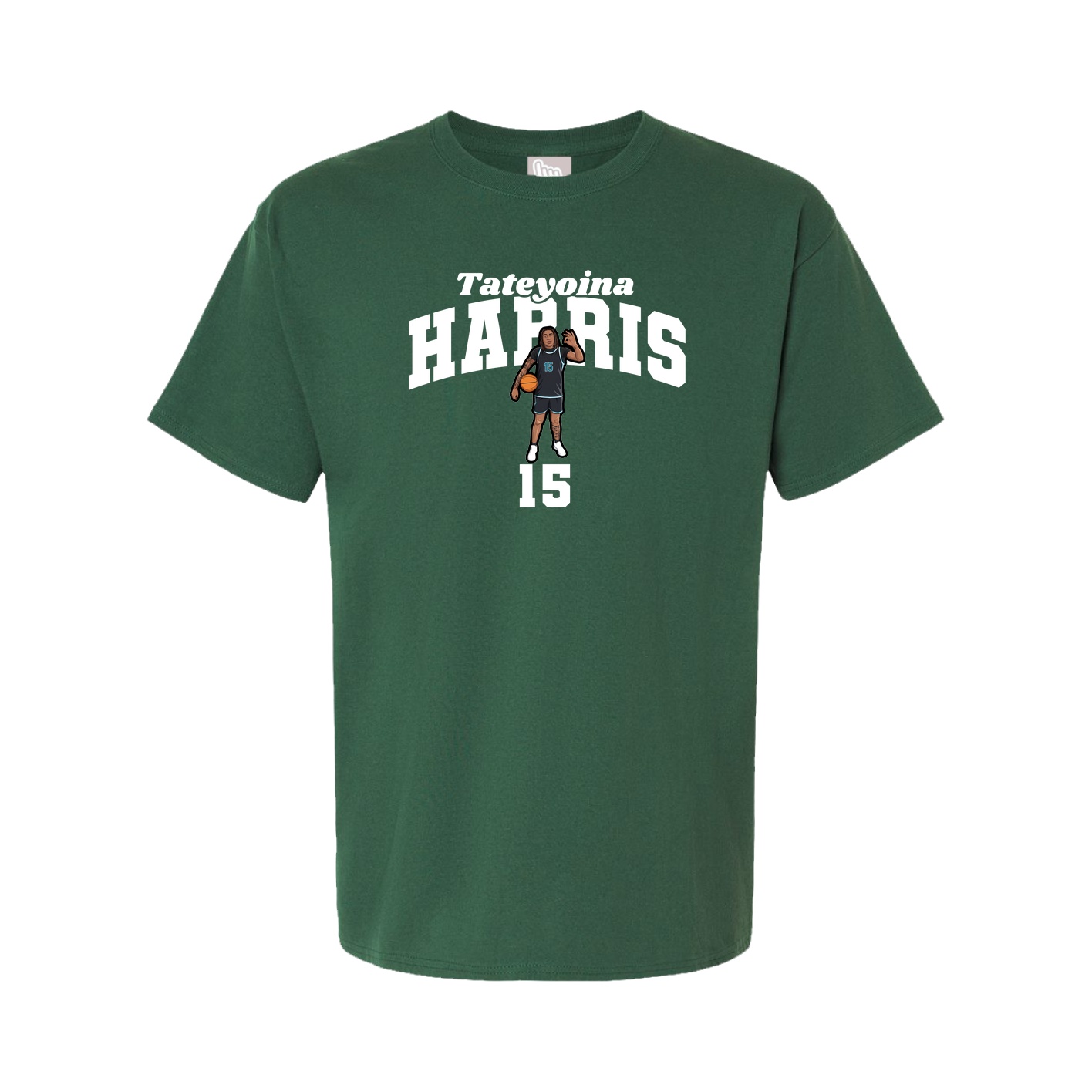 Youth Tee — Signature Arch in Green