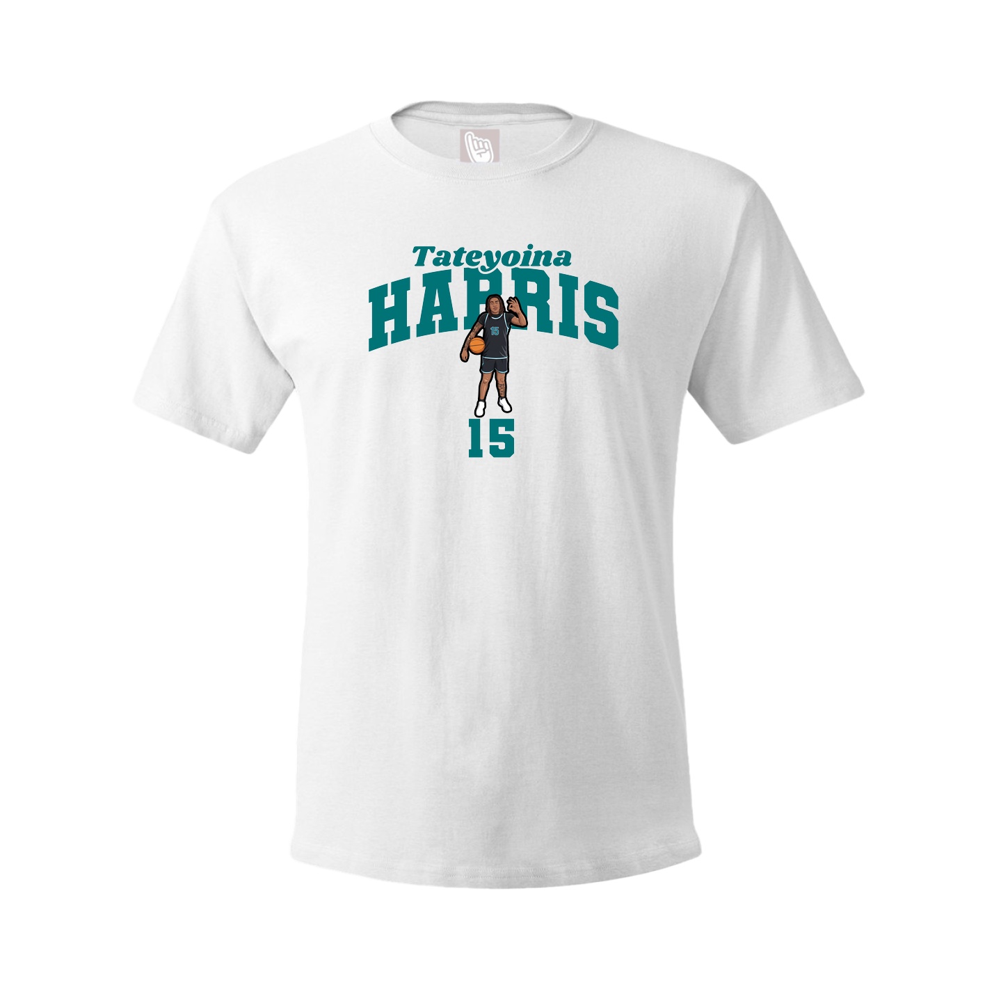 Youth Tee — Signature Arch in White