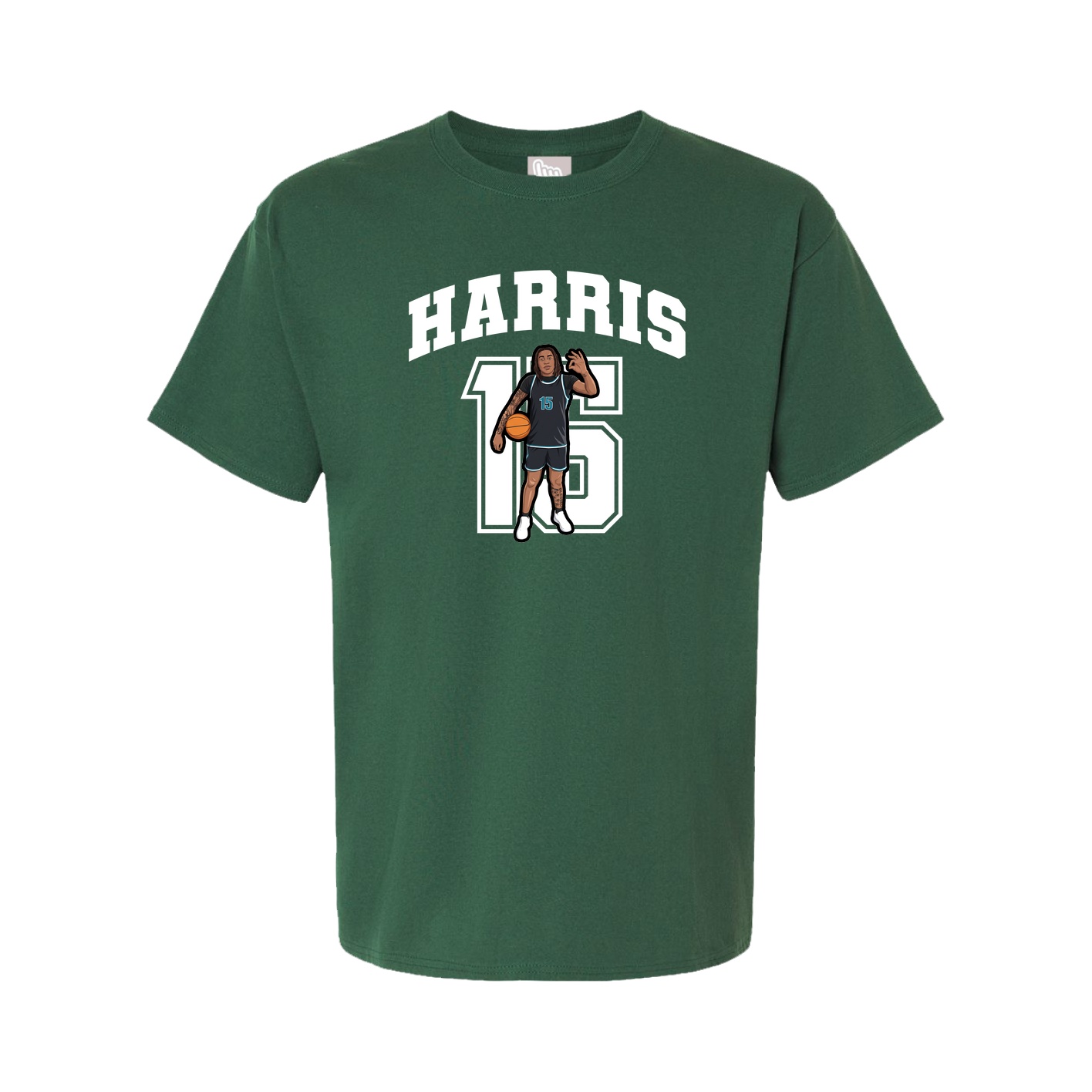 Tee — Number in Green