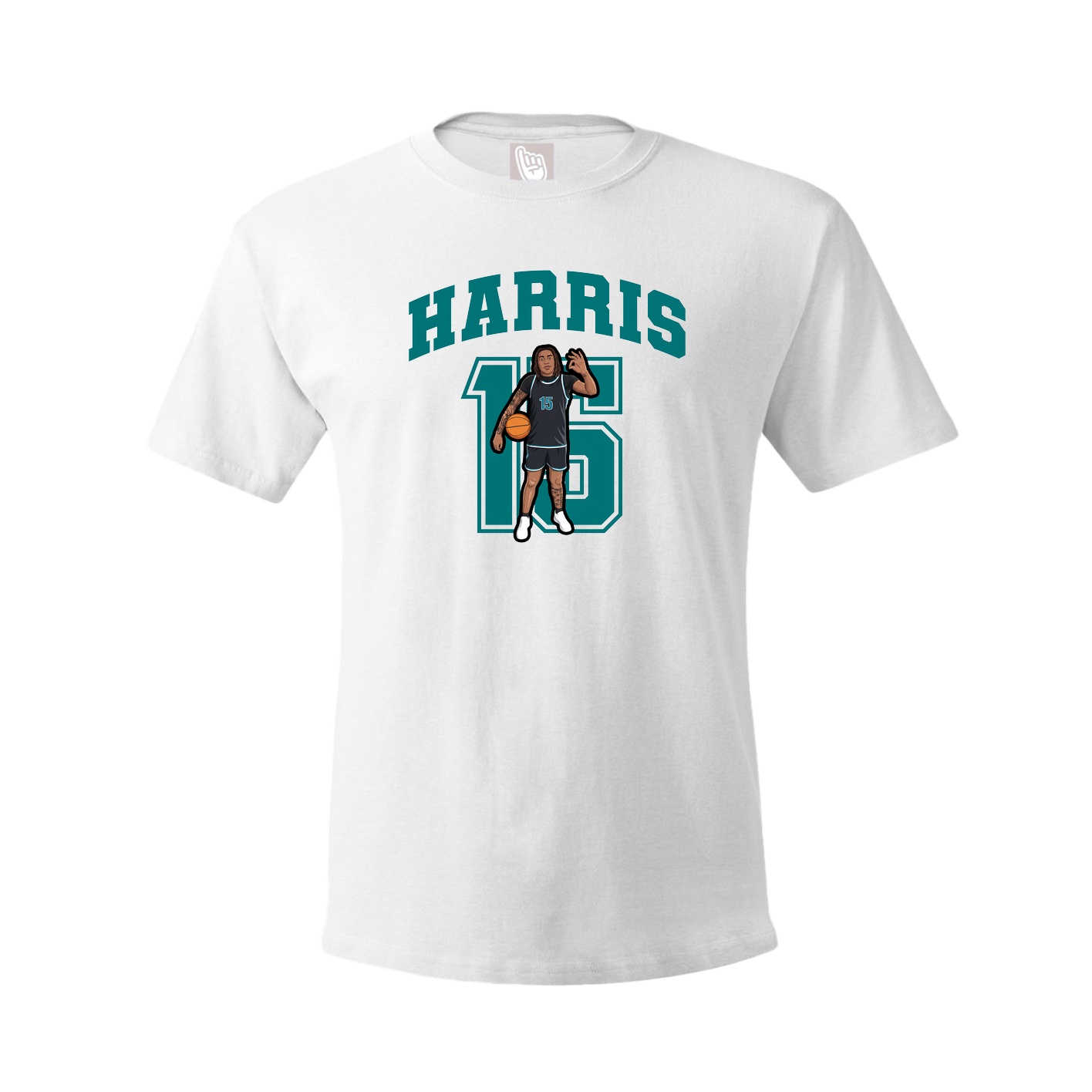 Tee — Number in White