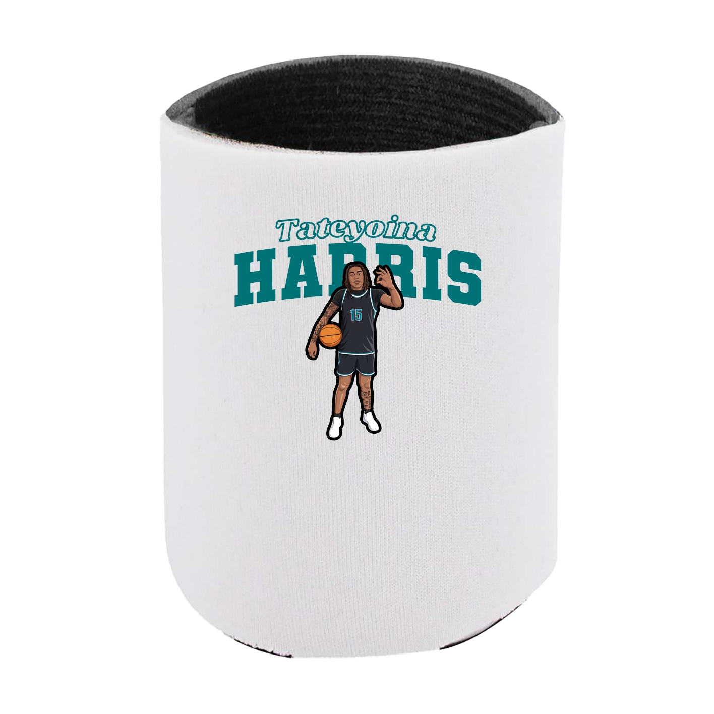 Can Holder — Name Arch in White