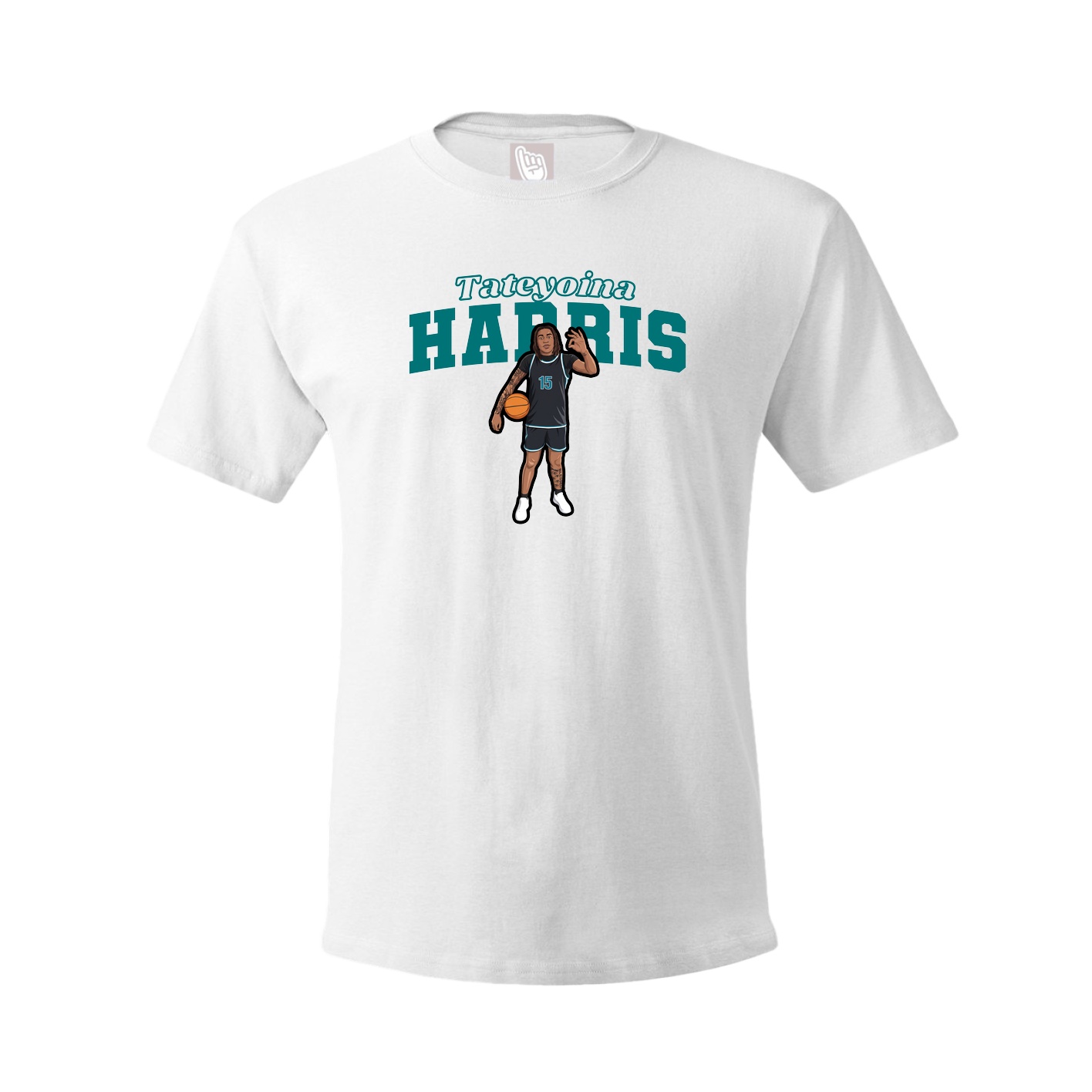 Tee — Name Arch in White