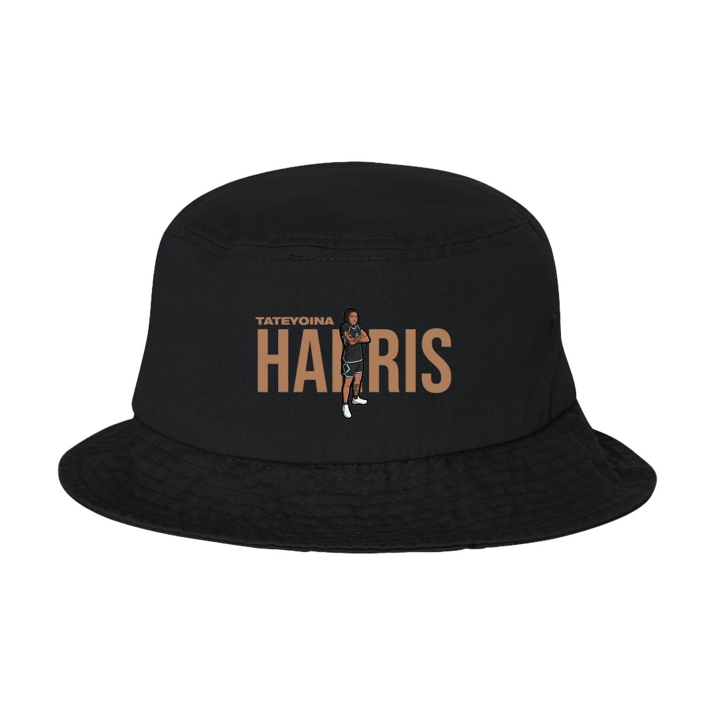 Bucket Cap — Player Name in Black