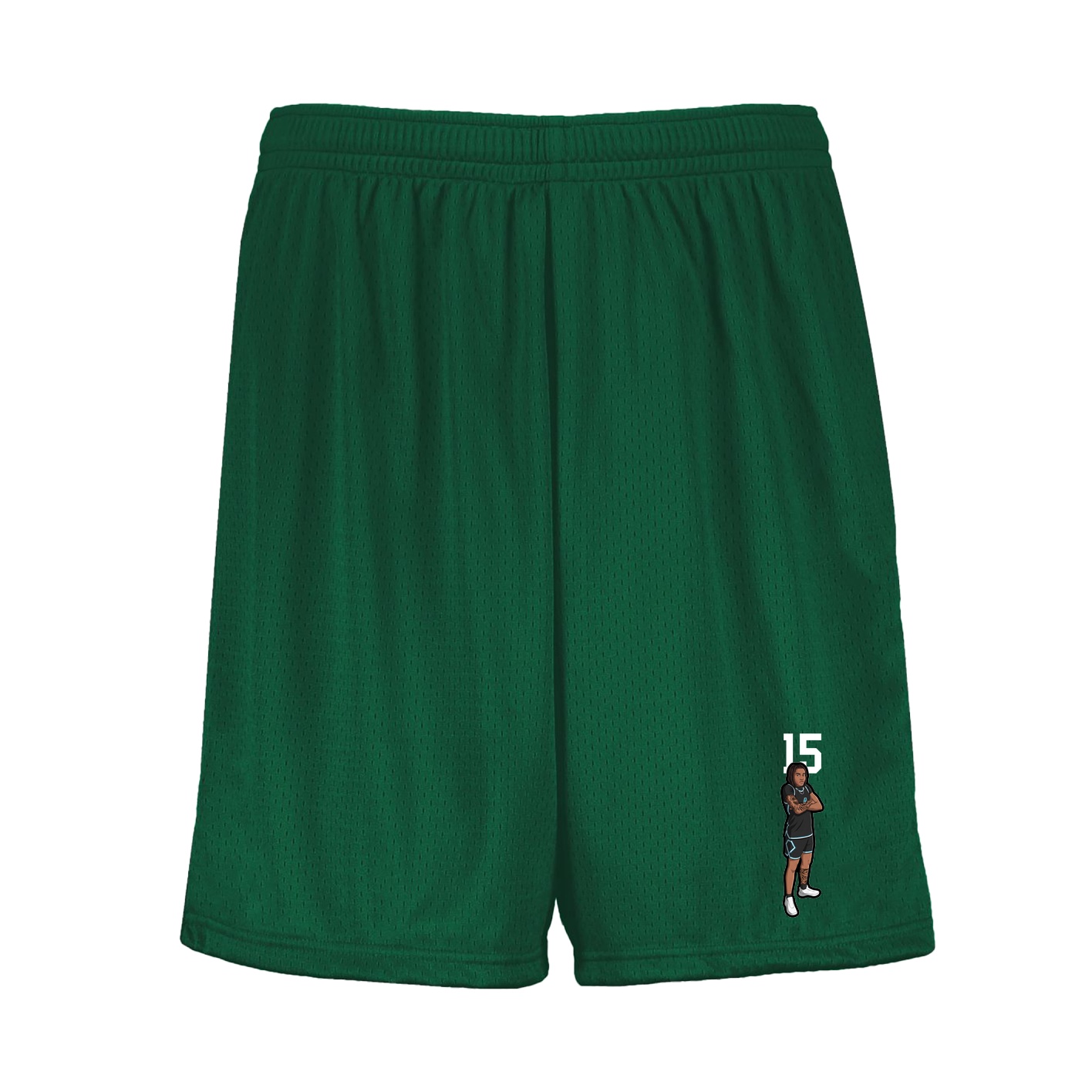 Shorts — Number Top in Green