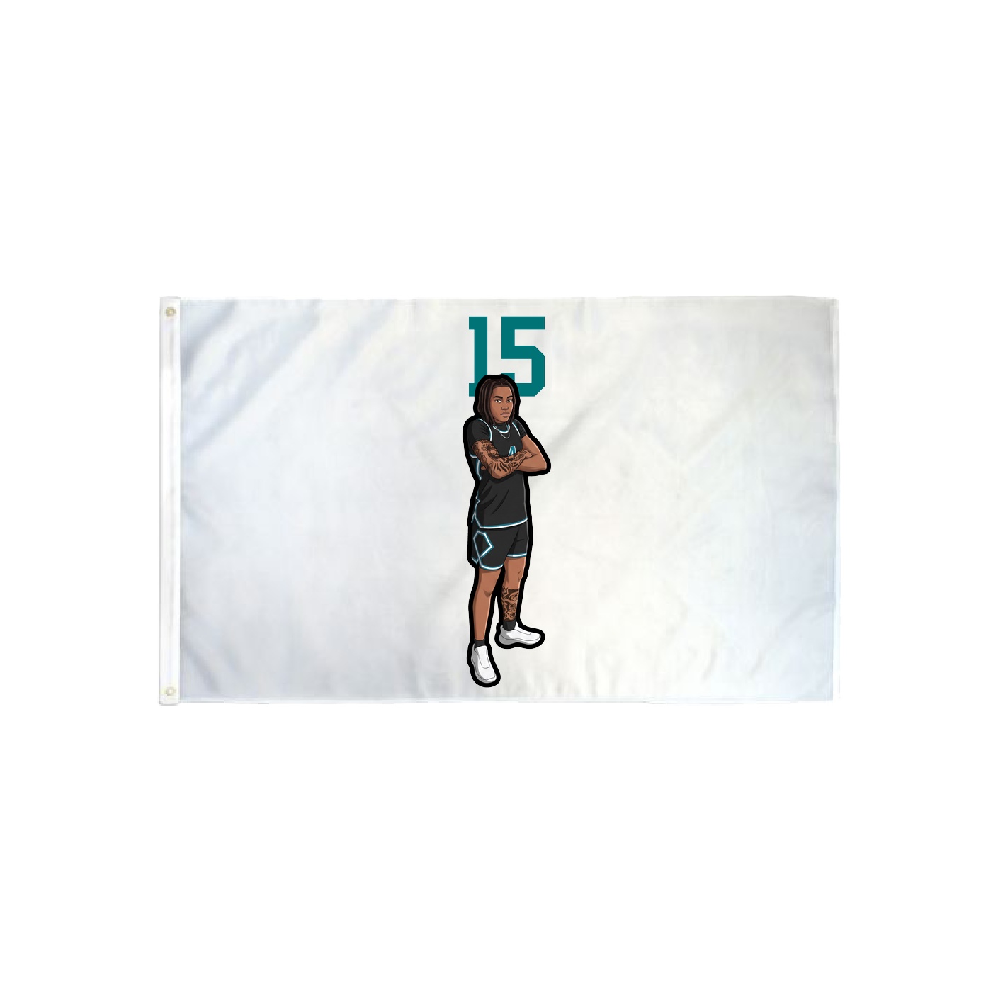 3x5 Flag — Number Top in Classic