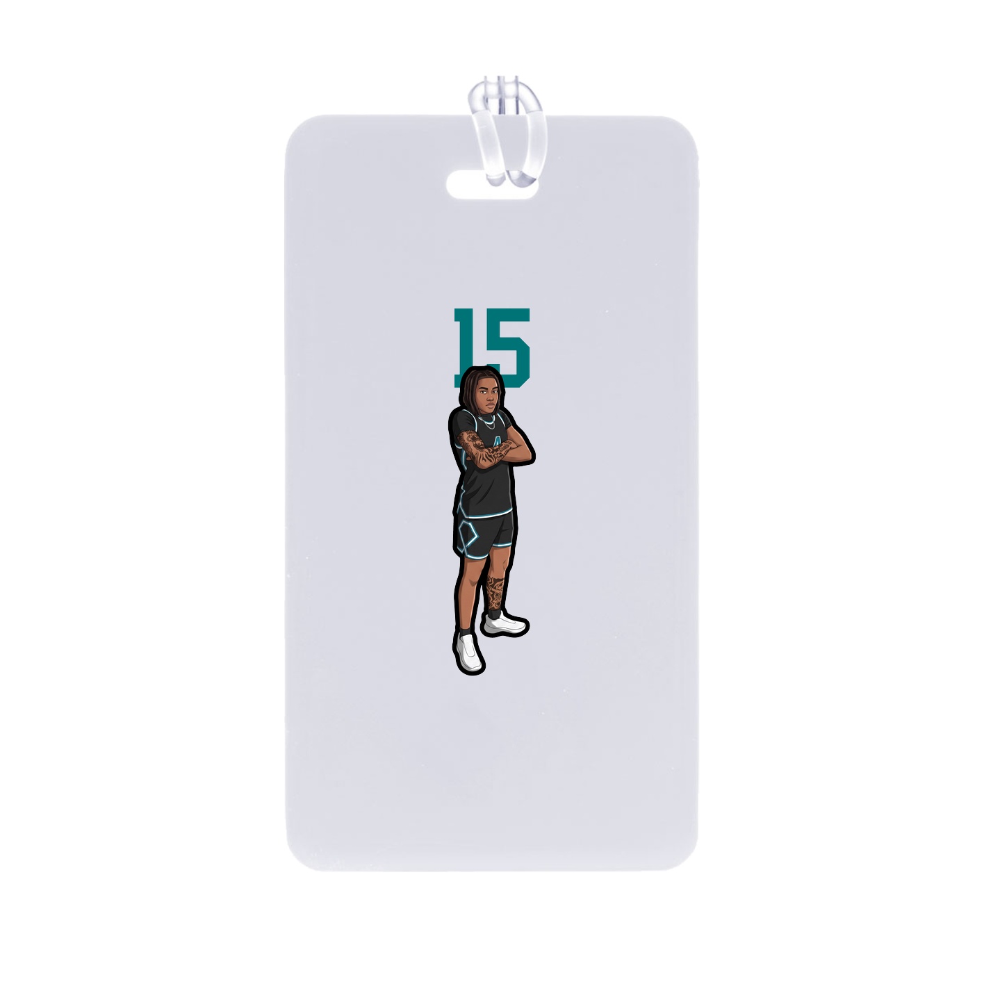 Bag Tag — Number Top in Classic