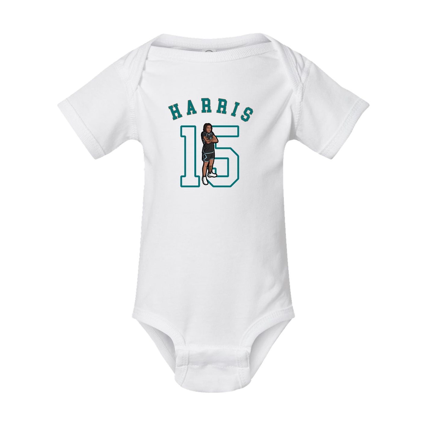 Baby Onesie — Shirsey Arch in White