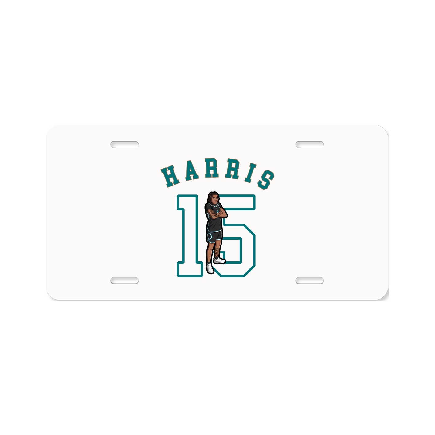 License Plate — Shirsey Arch in Classic