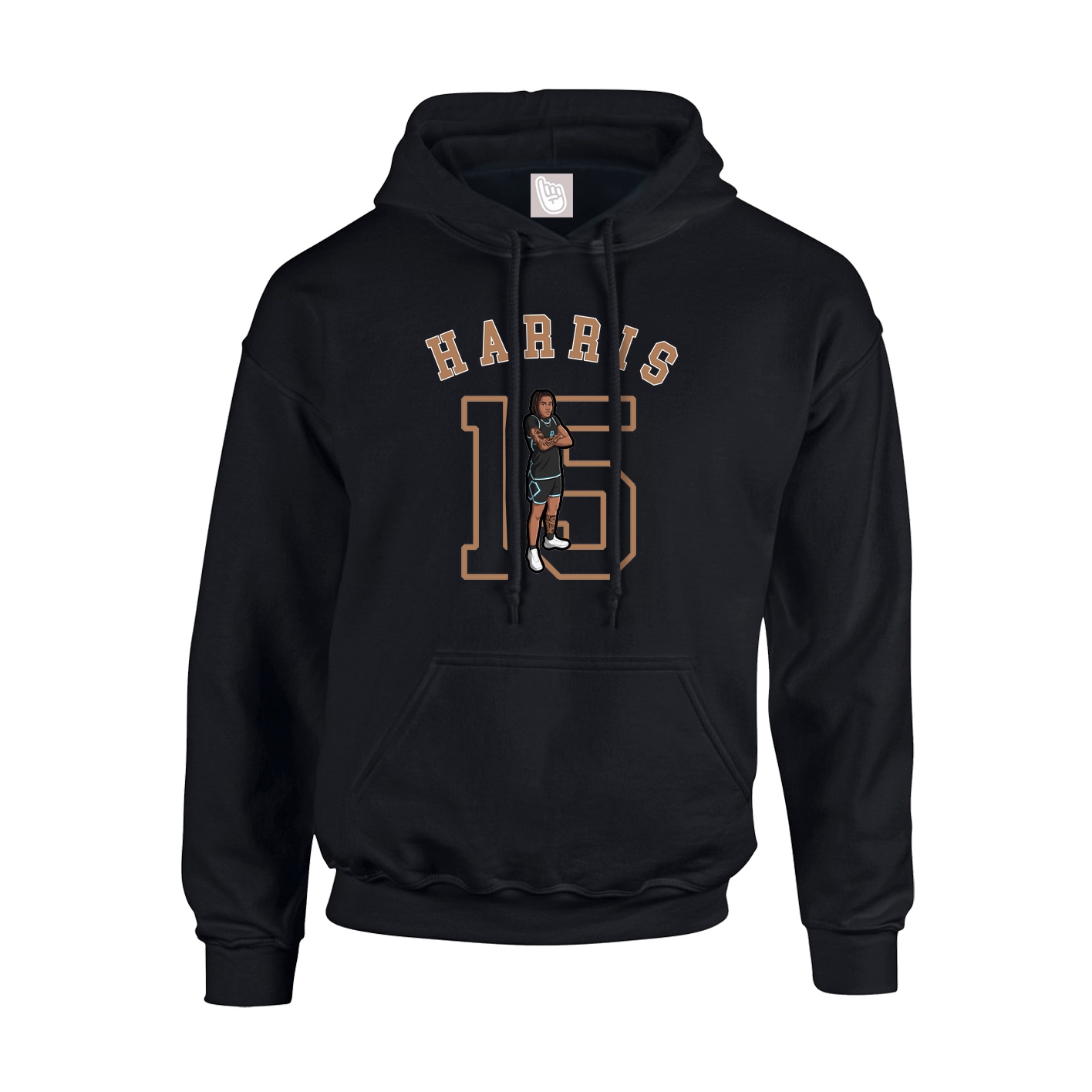 Youth Hoodie — Shirsey Arch in Black