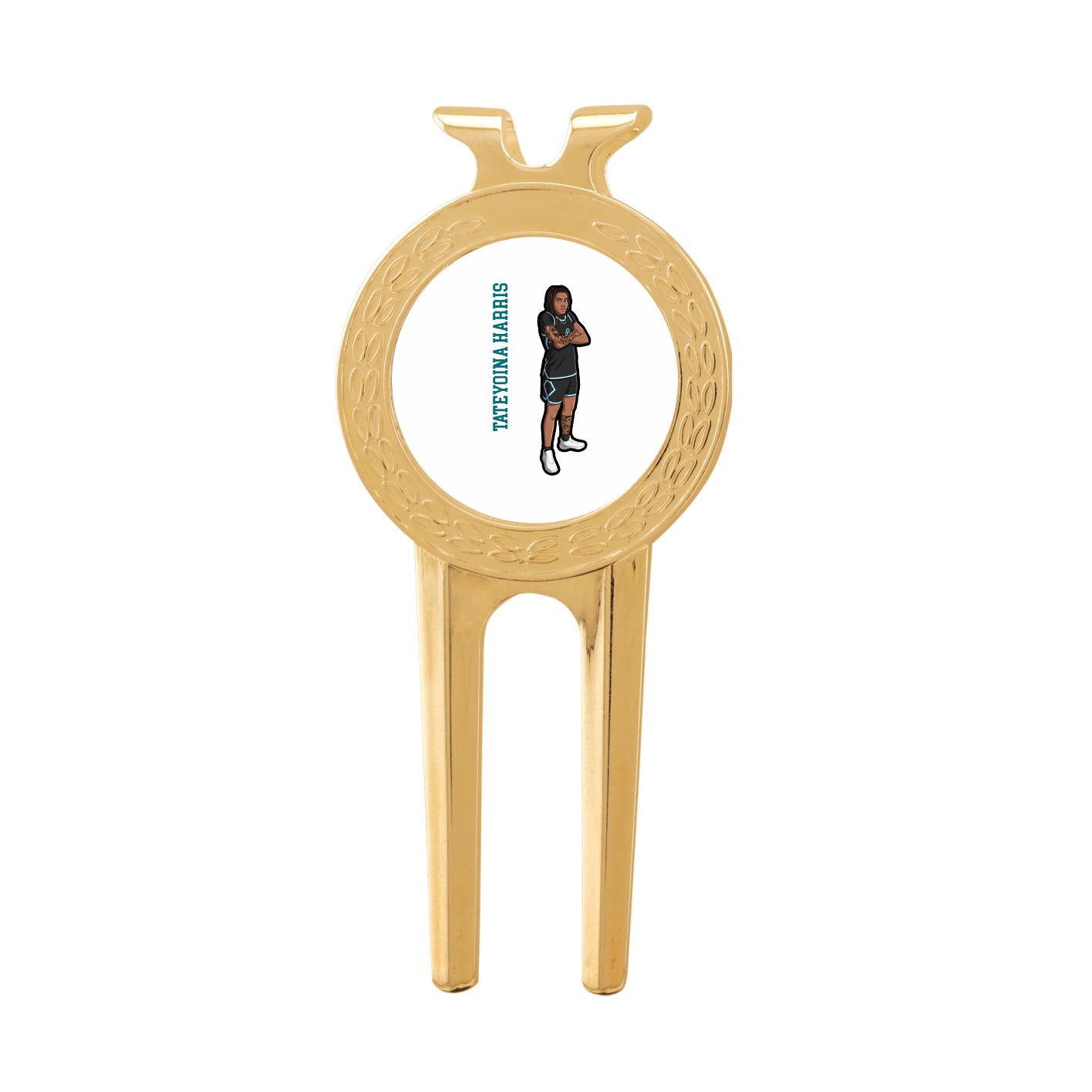 Divot Tool with Ball Marker — Name Vertical in Classic