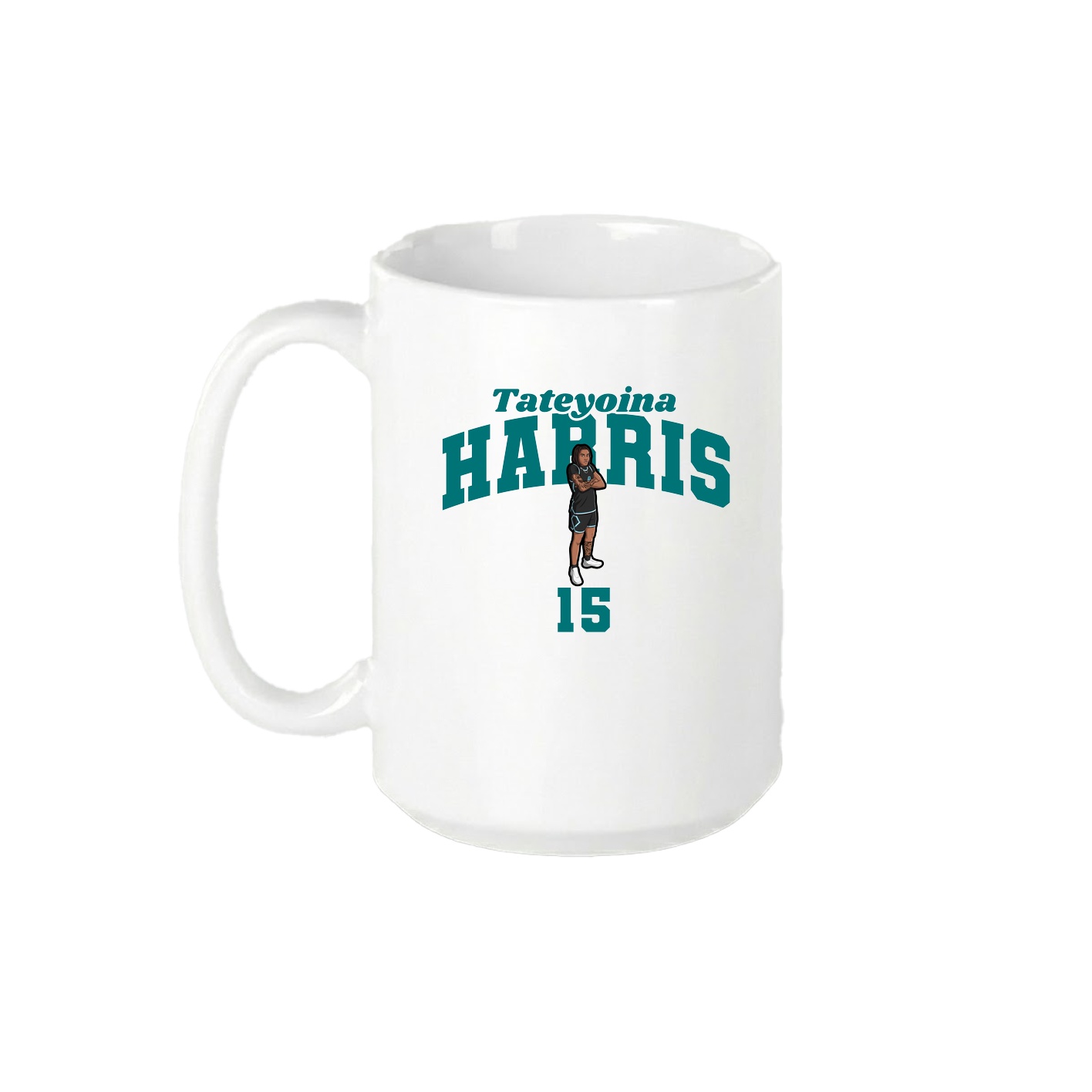 15oz Coffee Mug — Signature Arch in White