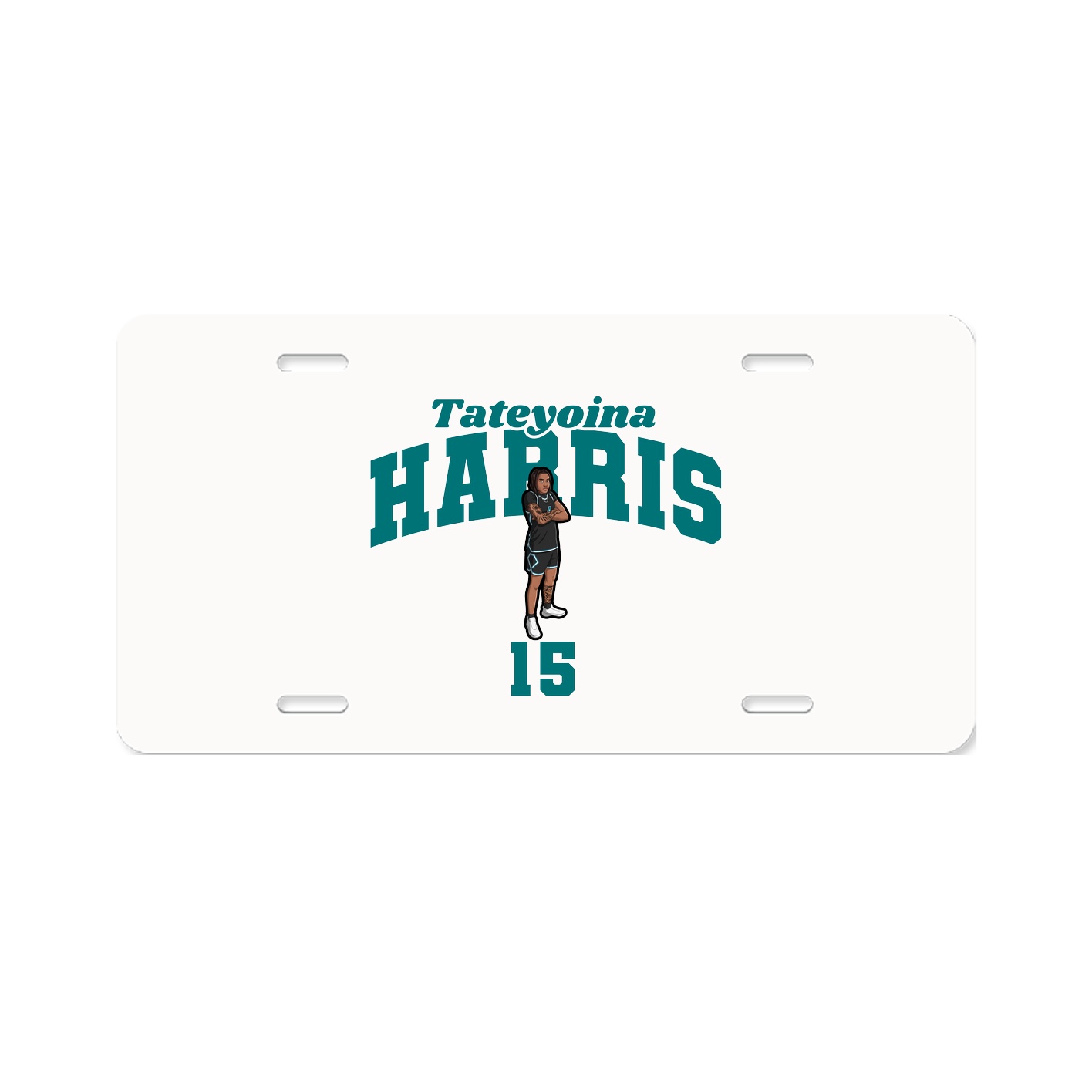 License Plate — Signature Arch in Classic