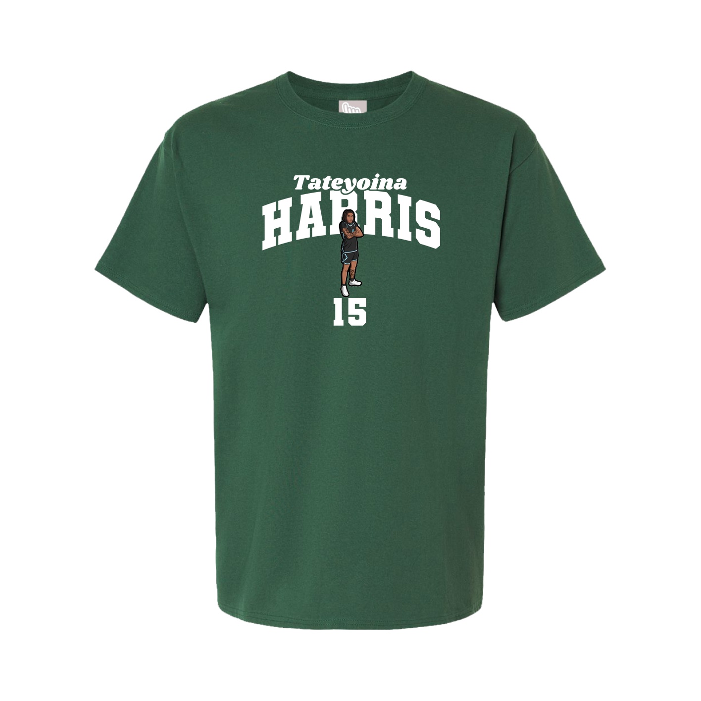 Youth Tee — Signature Arch in Green