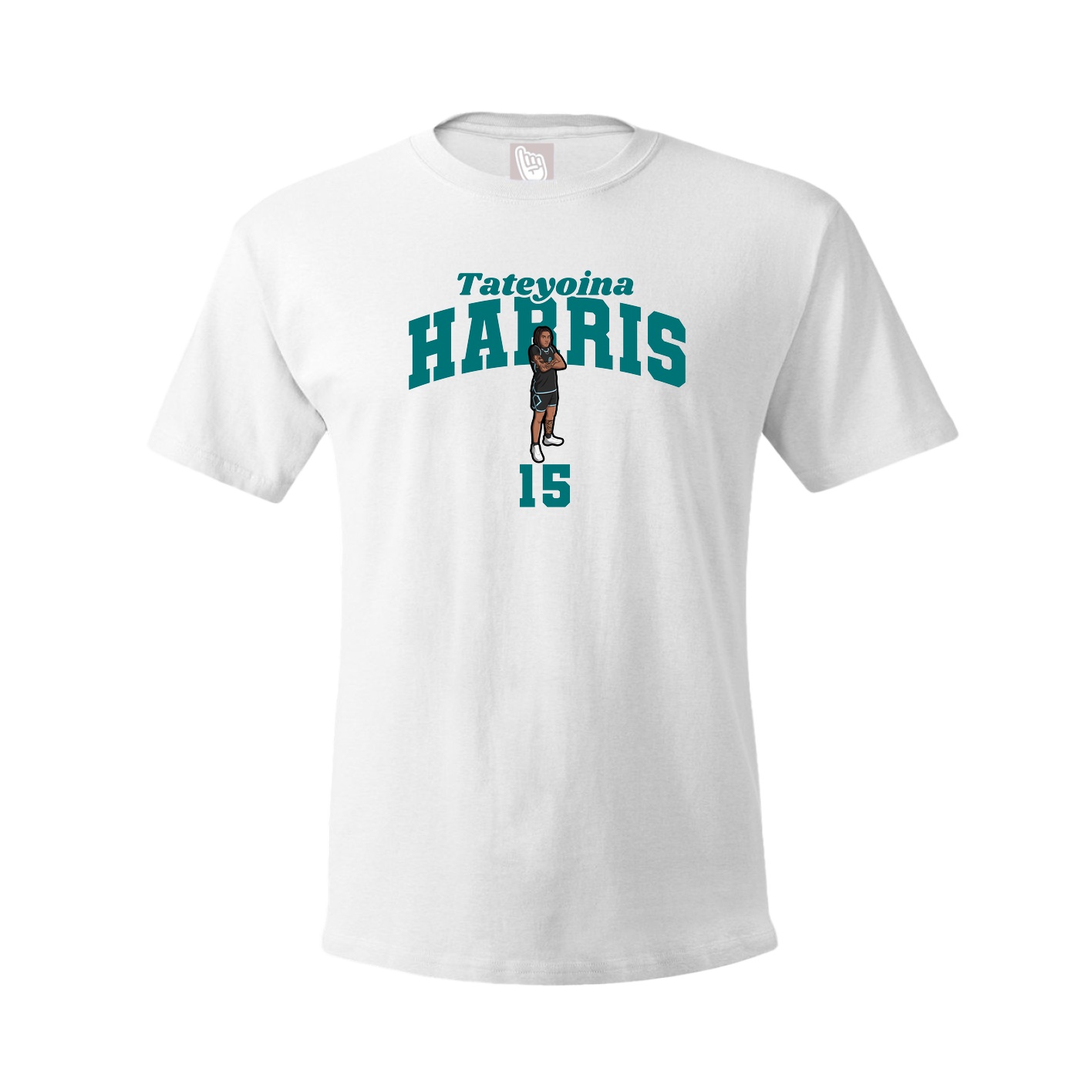 Youth Tee — Signature Arch in White