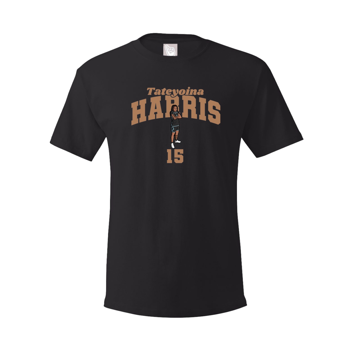 Youth Tee — Signature Arch in Black