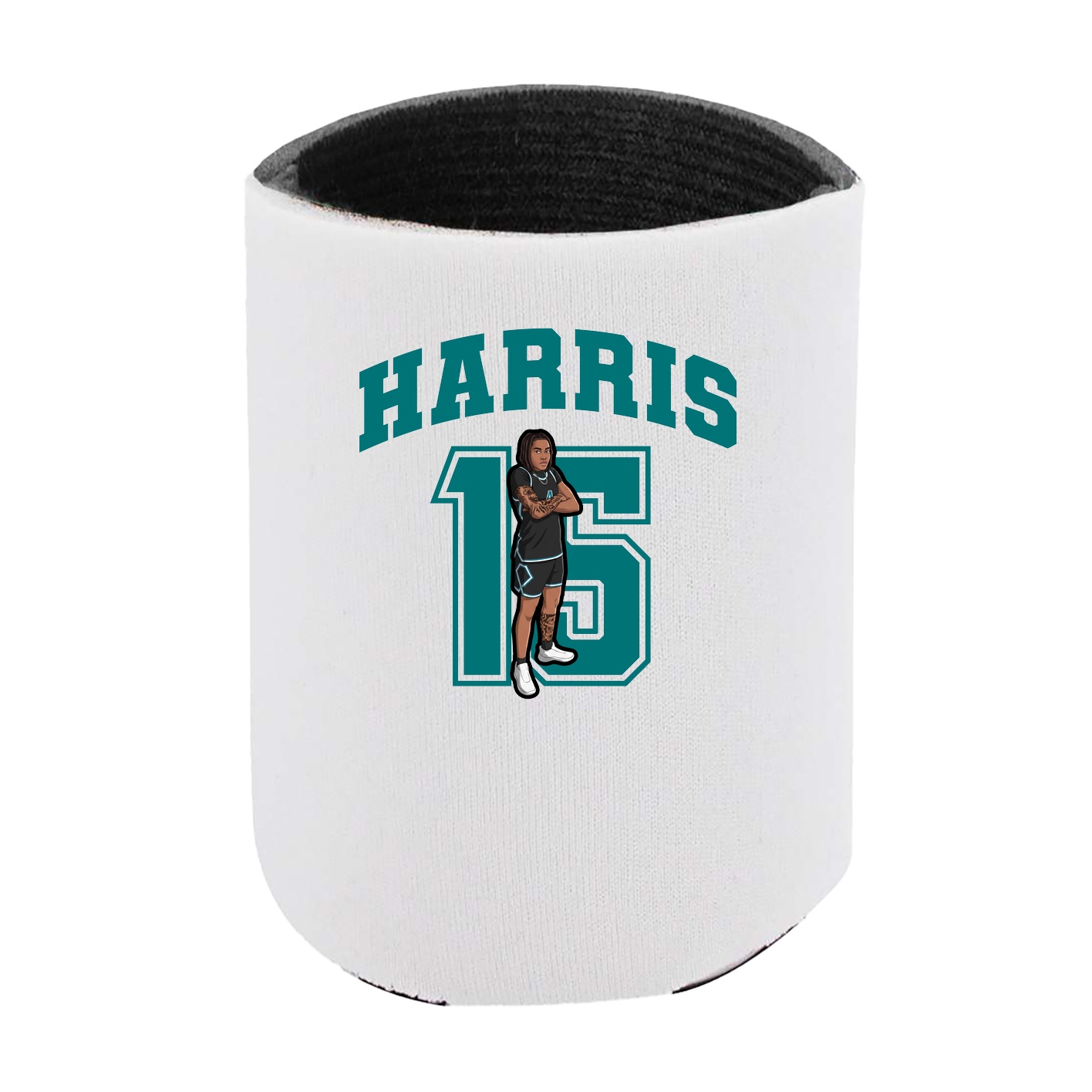 Can Holder — Number in White