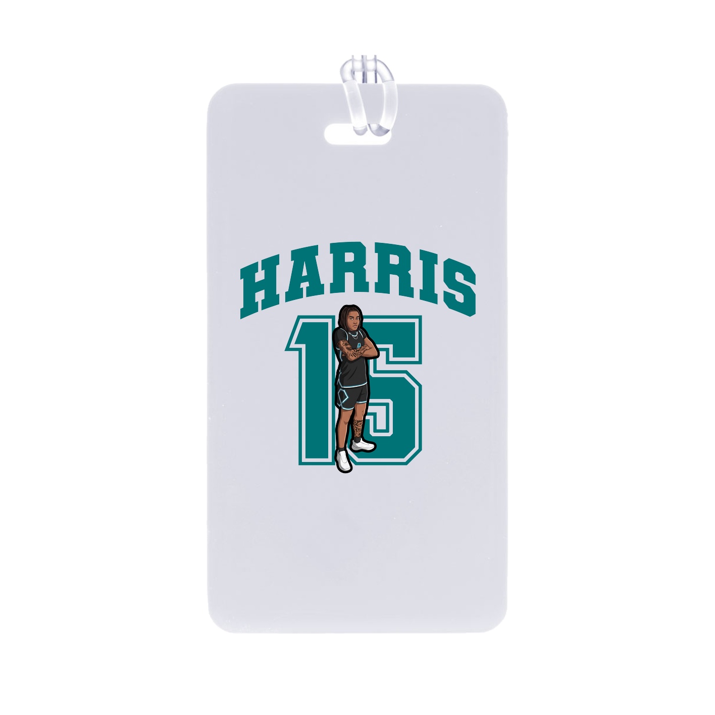 Bag Tag — Number in Classic
