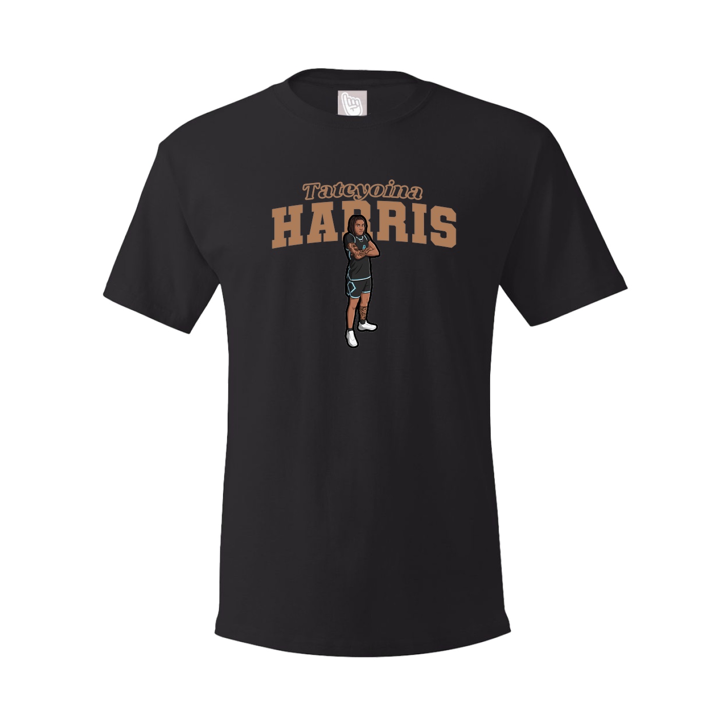 Tee — Name Arch in Black