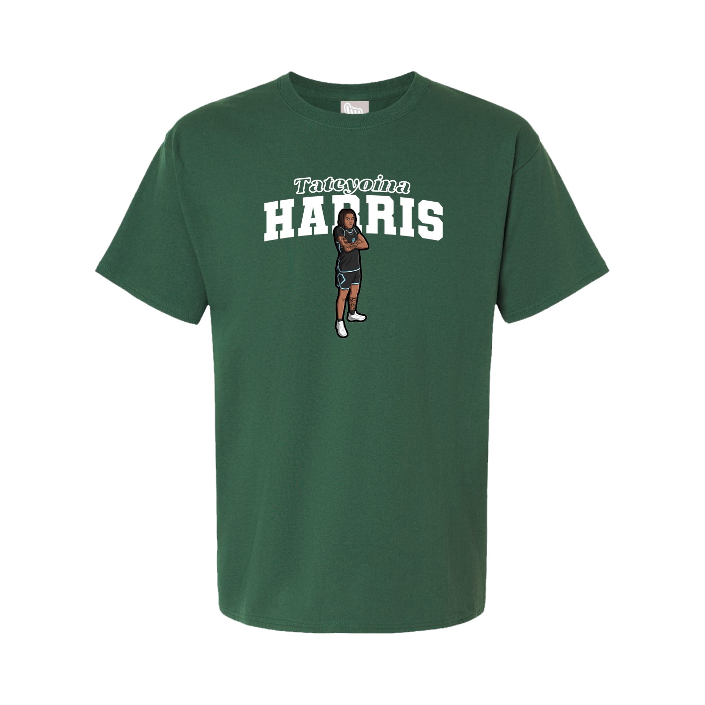 Tee — Name Arch in Green