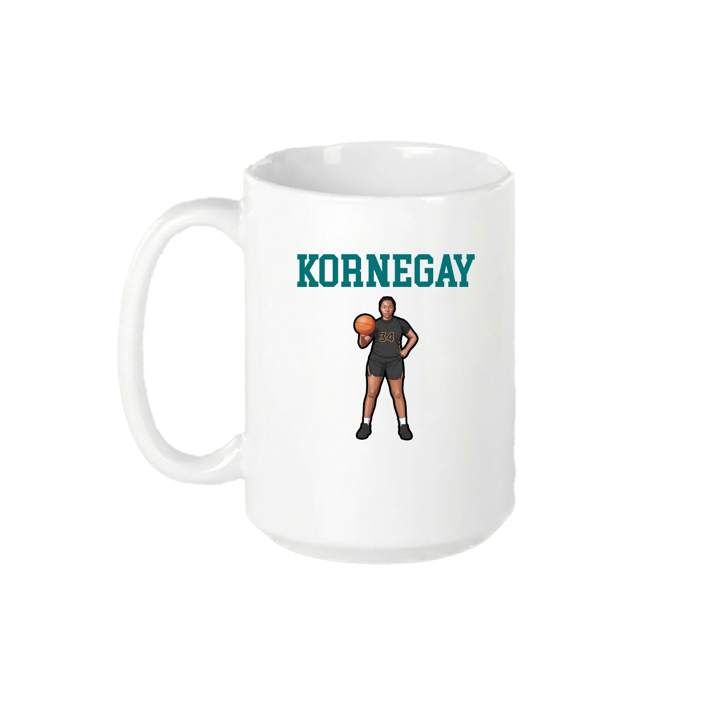 15oz Coffee Mug — Shirsey in White