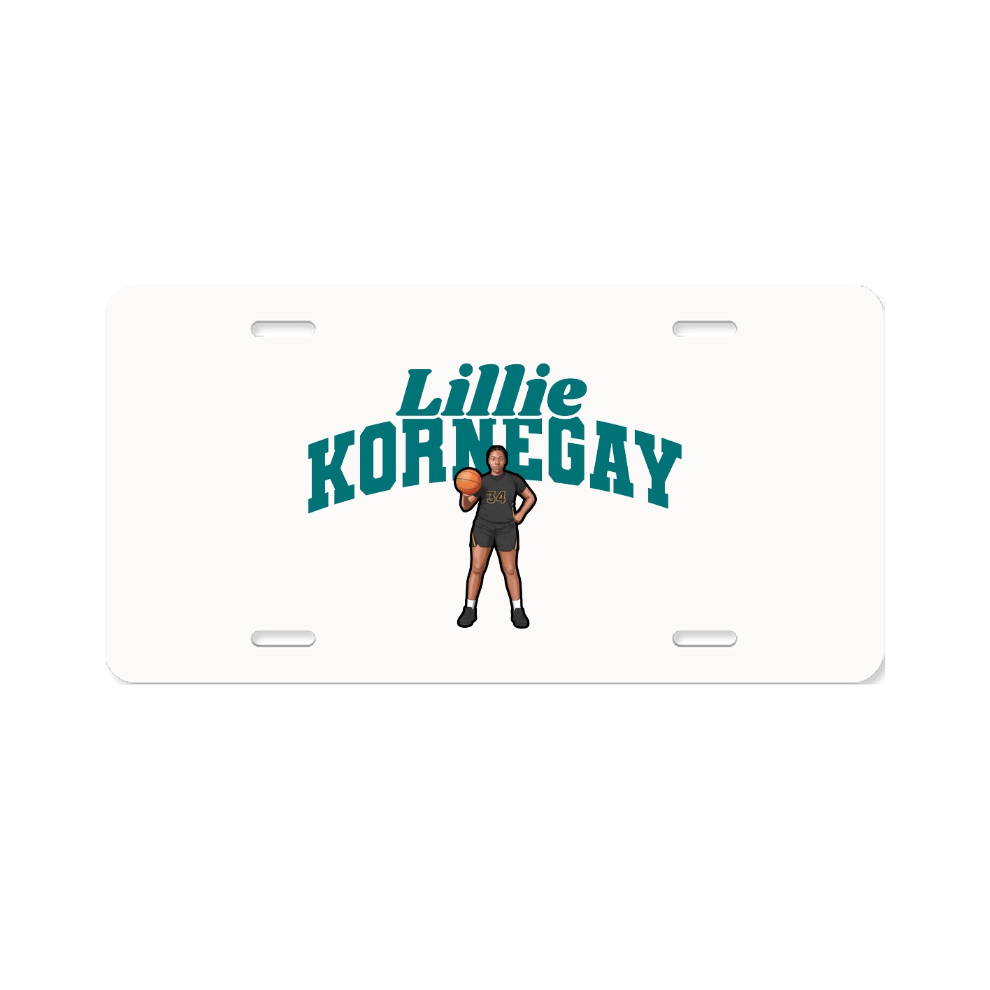 License Plate — Signature Arch in Classic