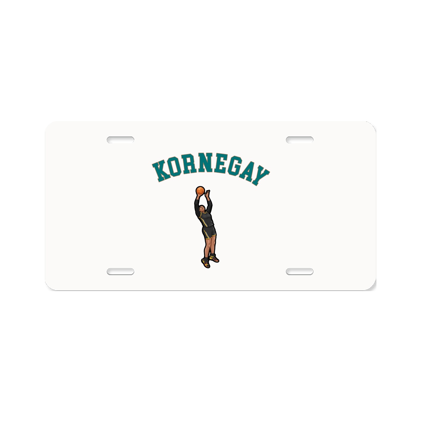 License Plate — Shirsey Arch in Classic