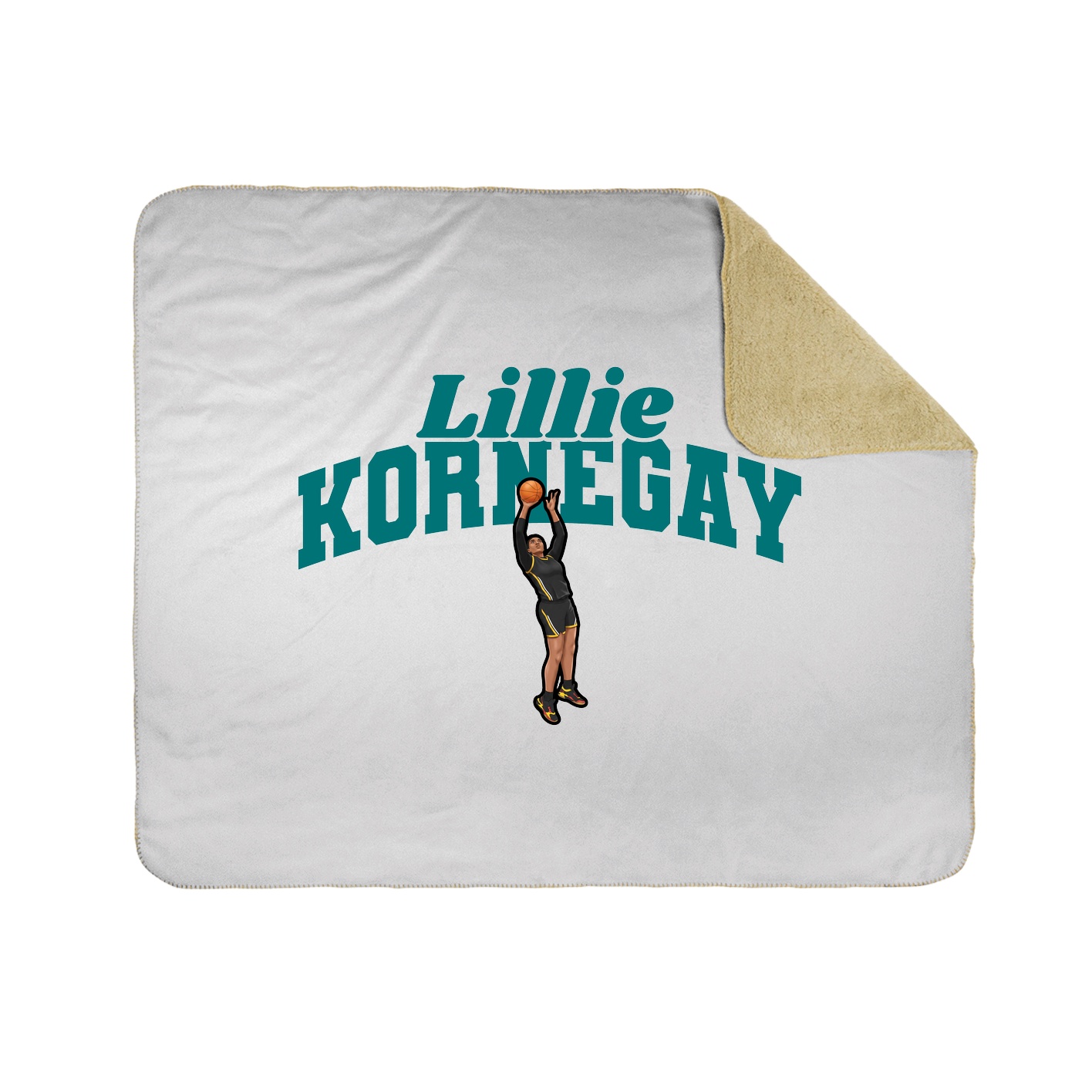 Throw Blanket — Signature Arch in White