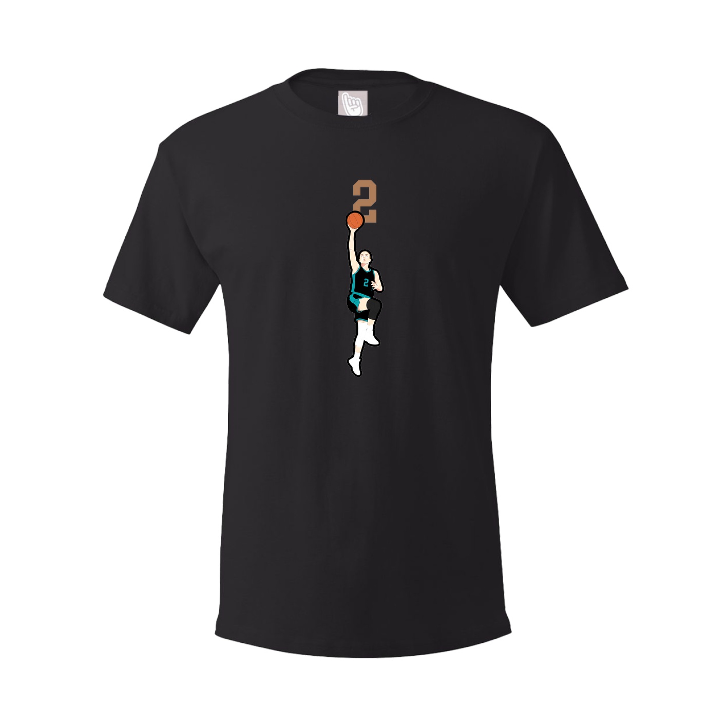 Tee — Number Top in Black