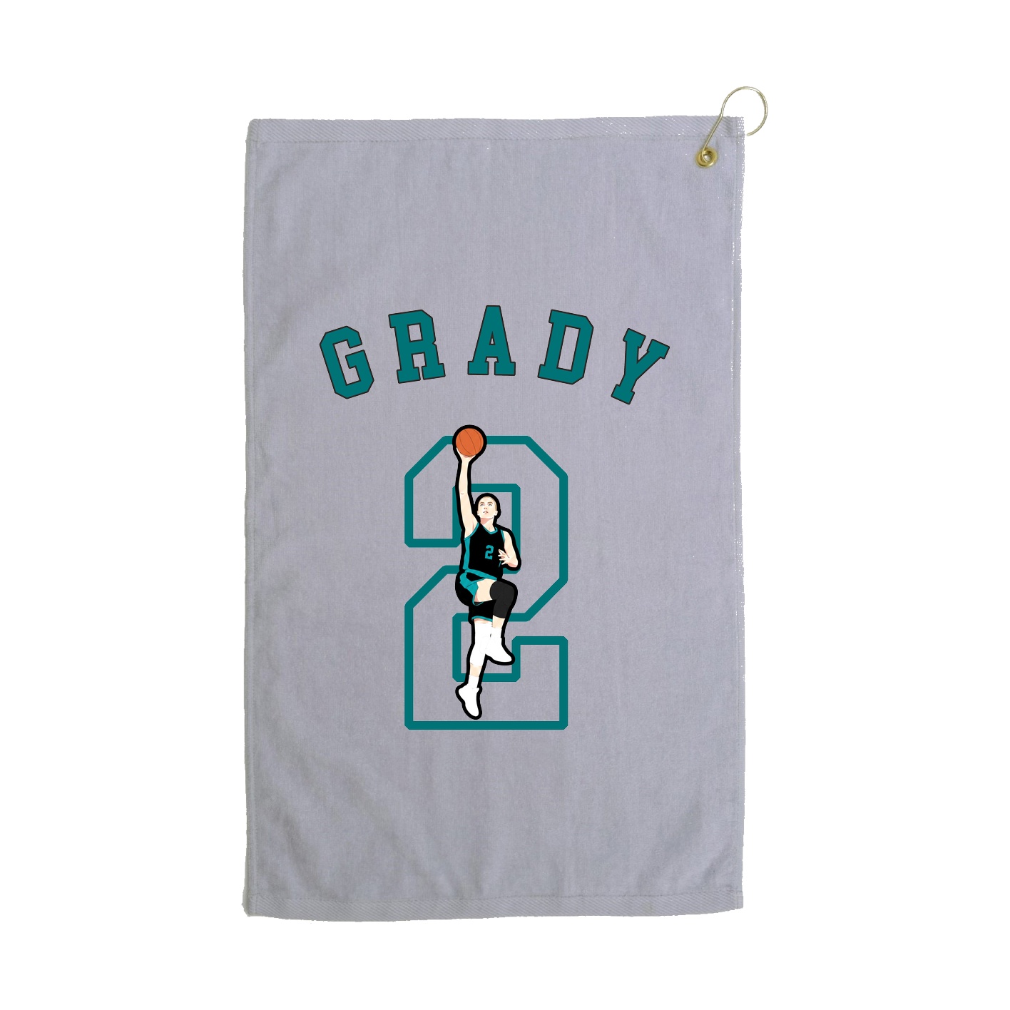 Golf Towel — Shirsey Arch in Grey