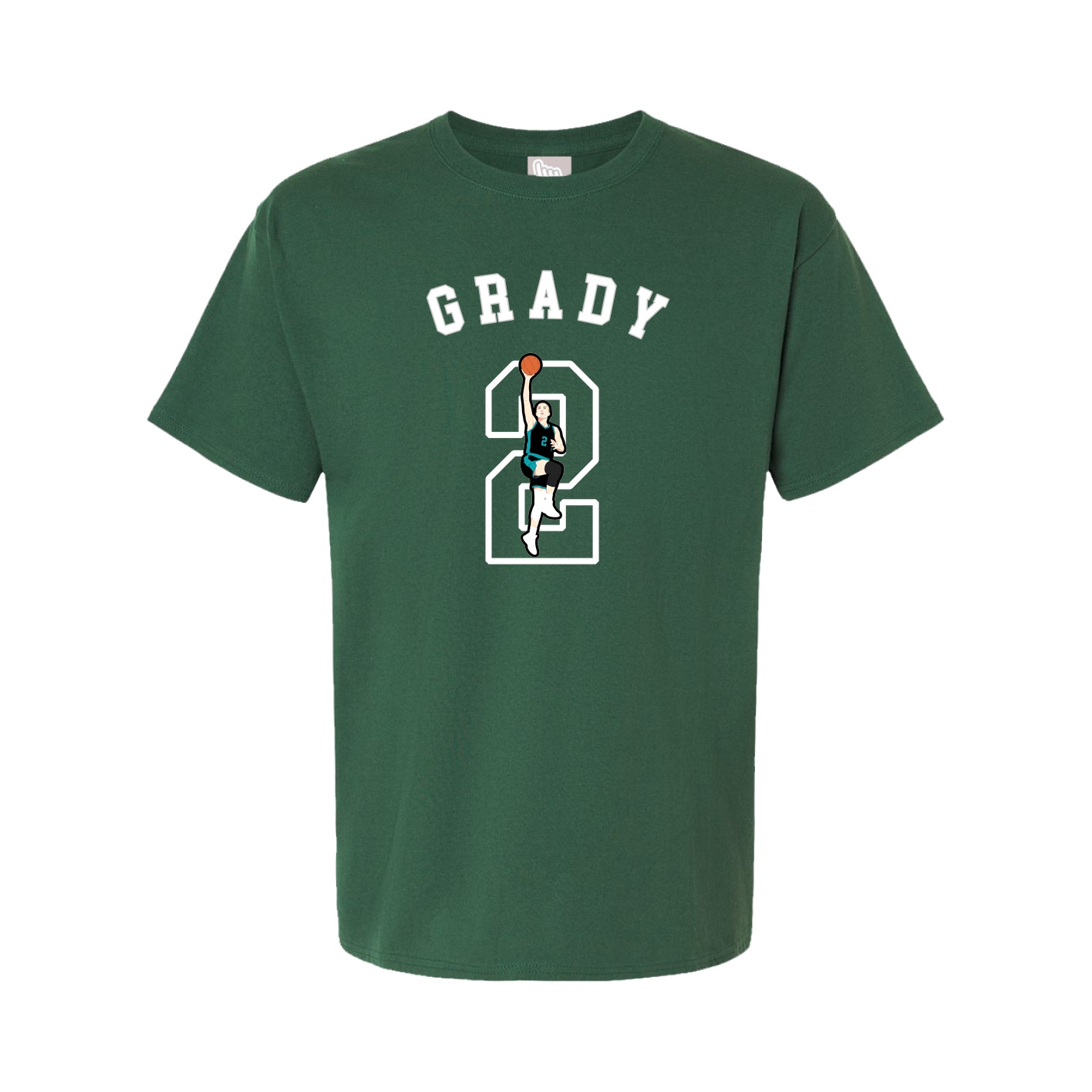 Youth Tee — Shirsey Arch in Green