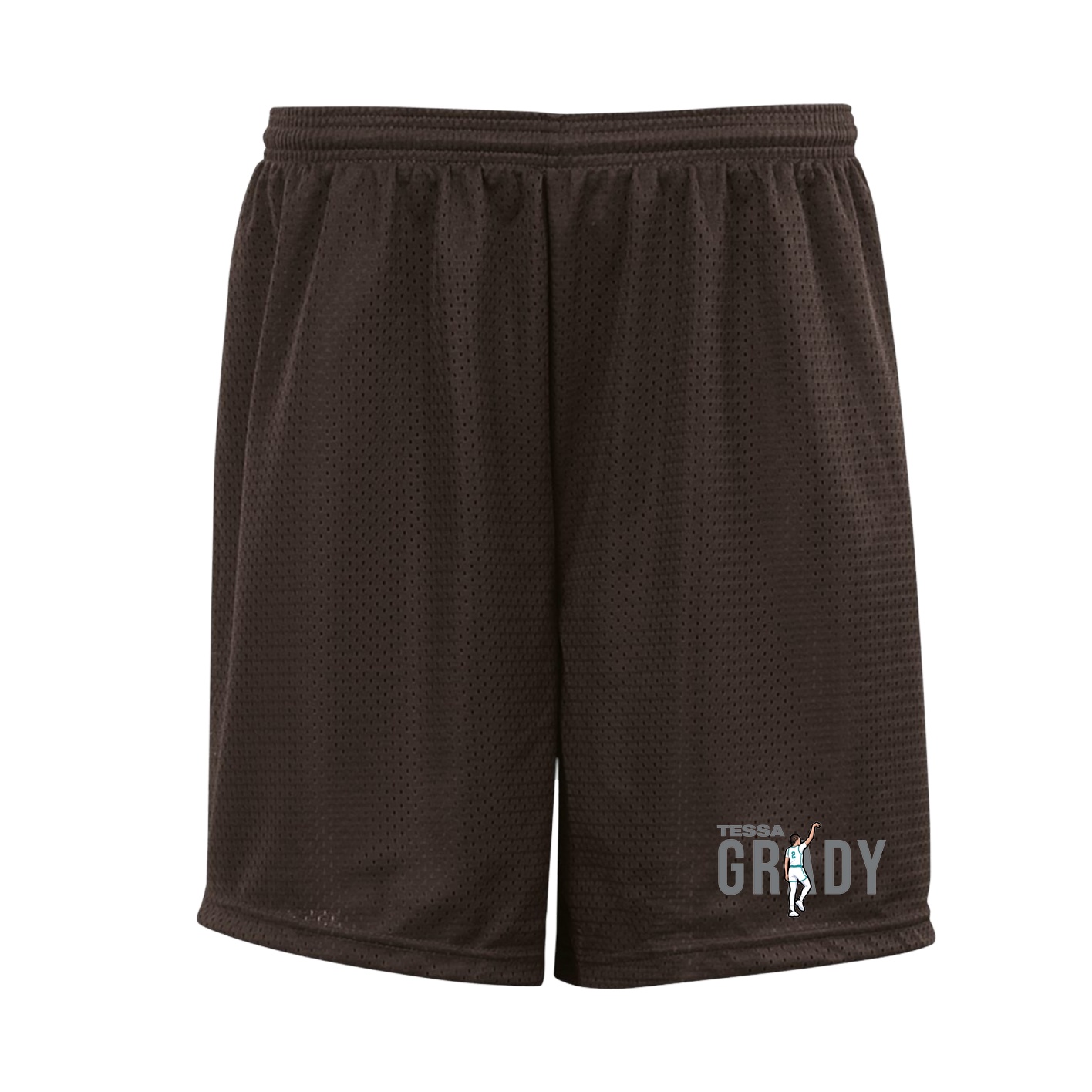Shorts — Player Name in Brown