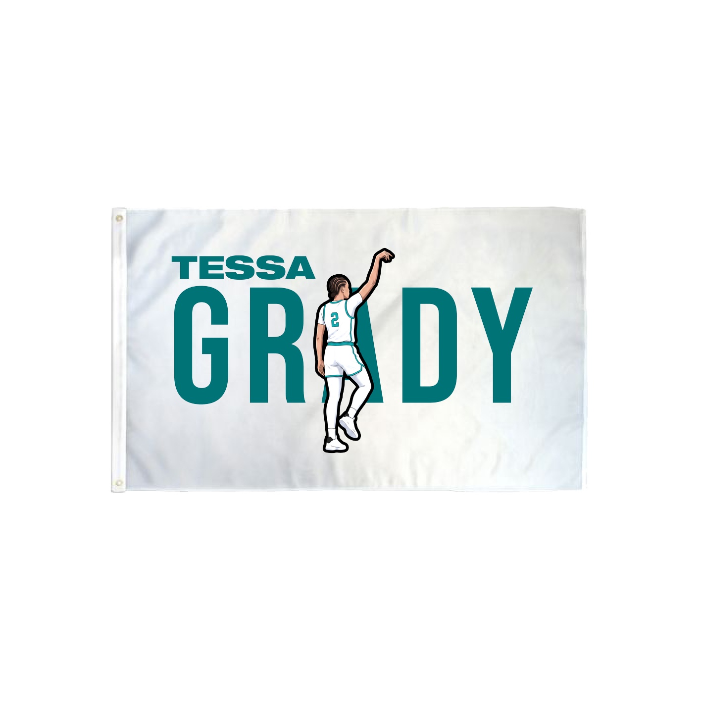 3x5 Flag — Player Name in Classic